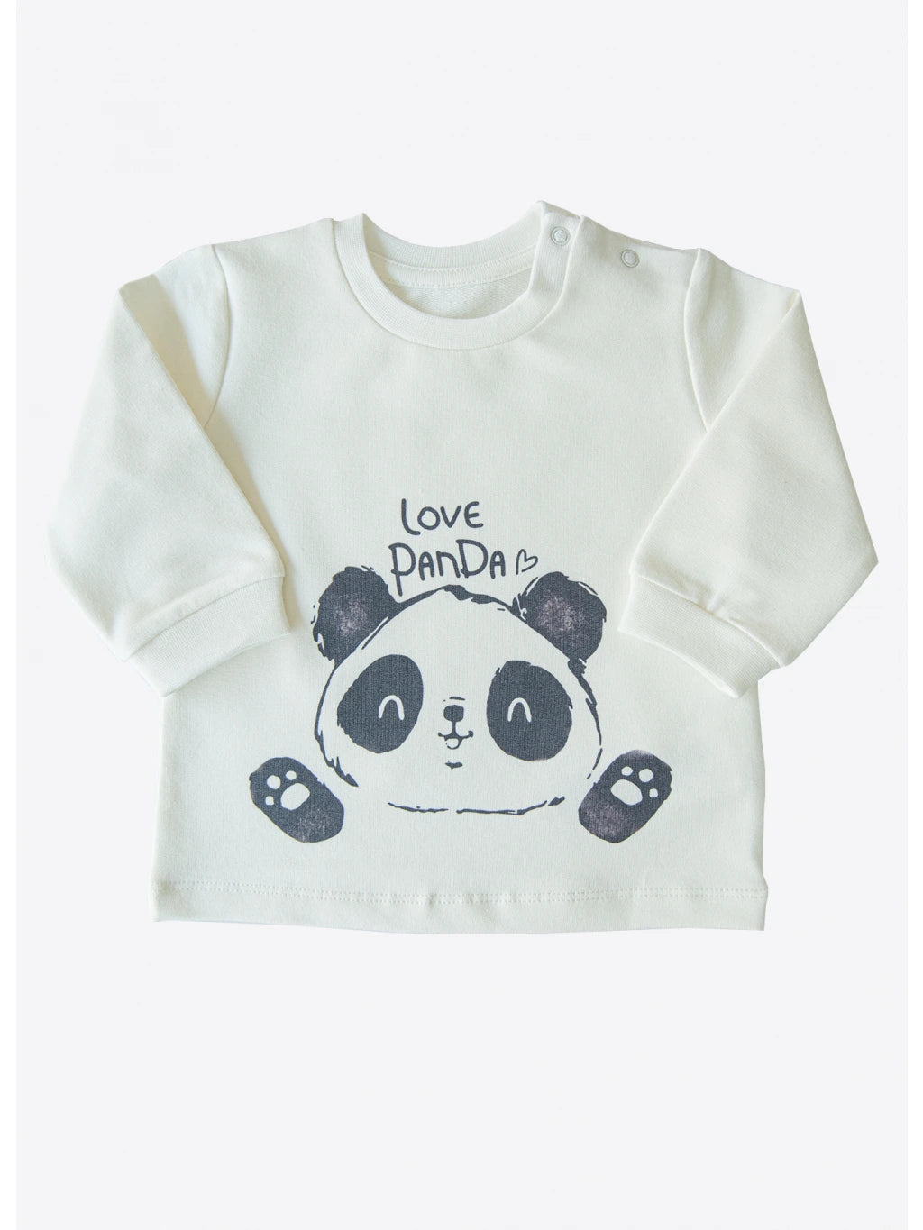 4 DELER SET - SWEATSHIRT PANDA
