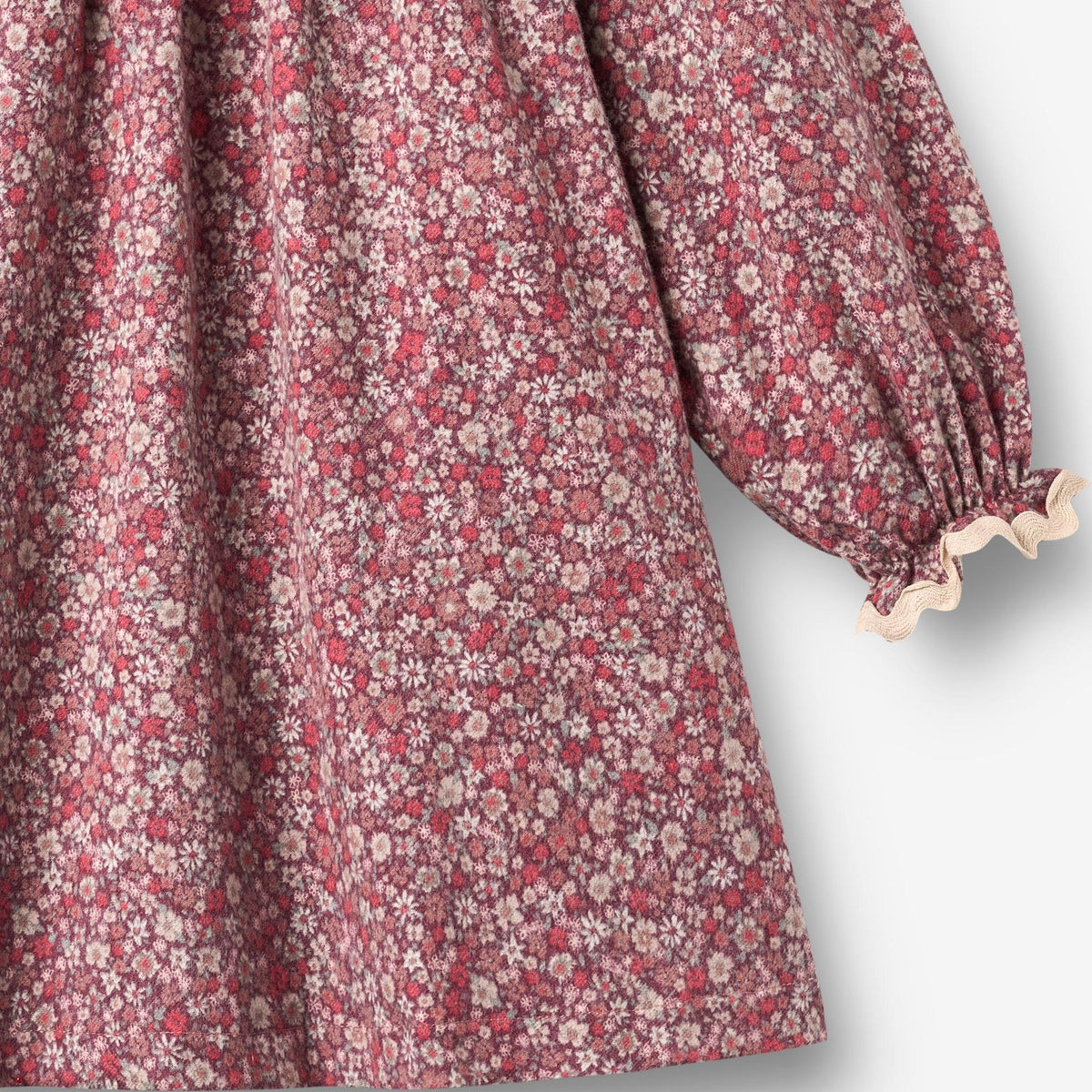 Kjole L/S Krage Elvira wheat
