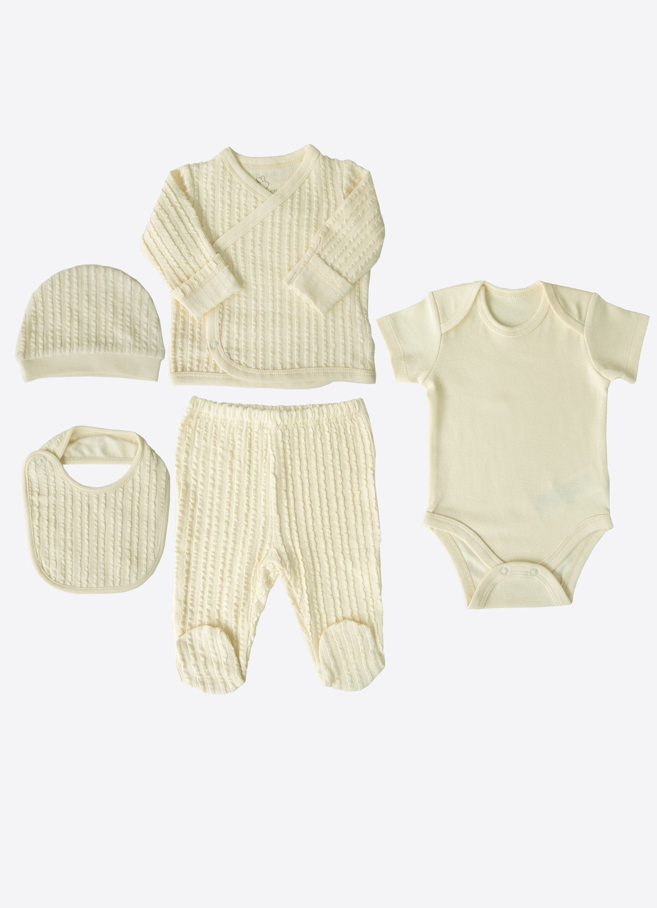 Organisk Lora 5-pakning med babysett