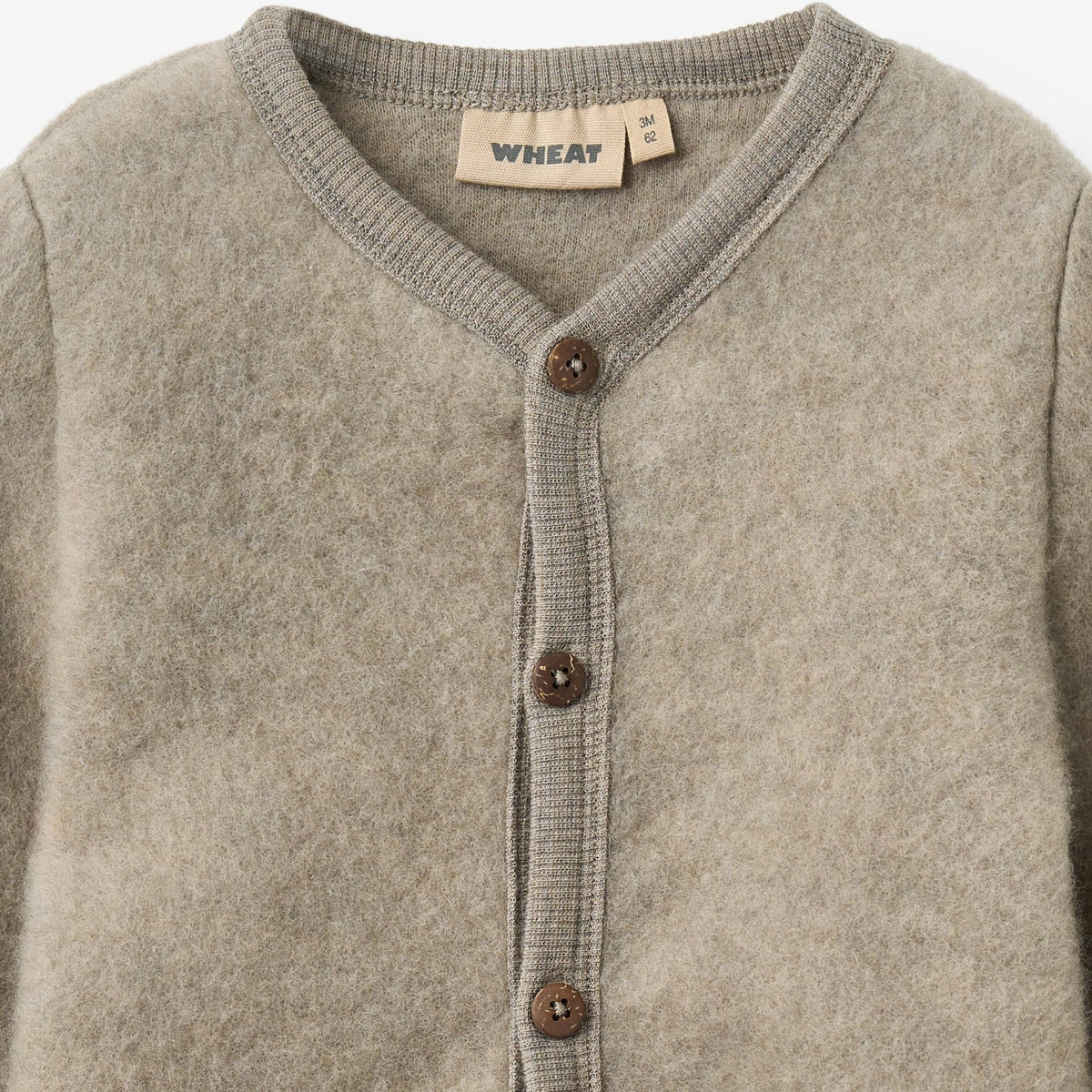 Wool fleece suit Levi WHEAT