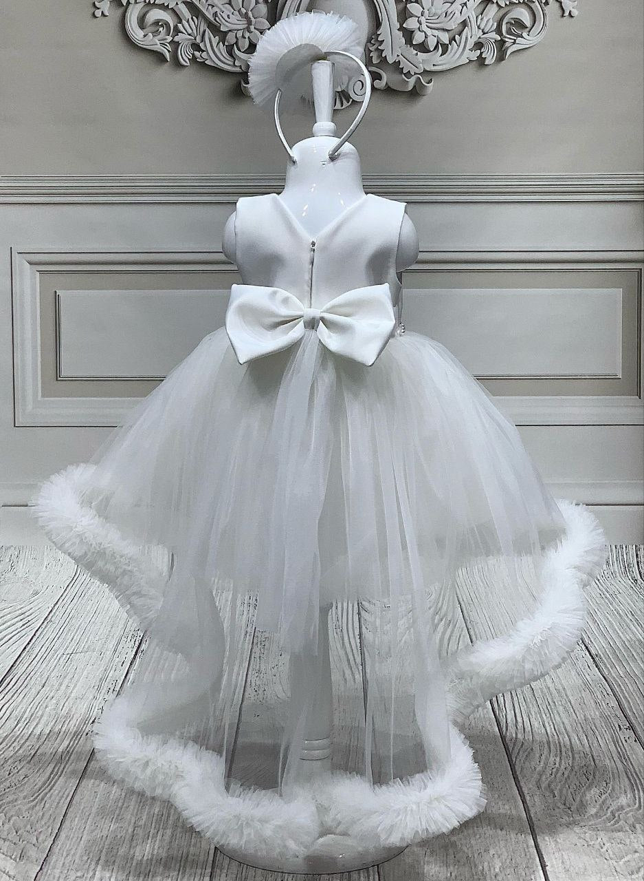Elegant Tyllkjole - Hvit
