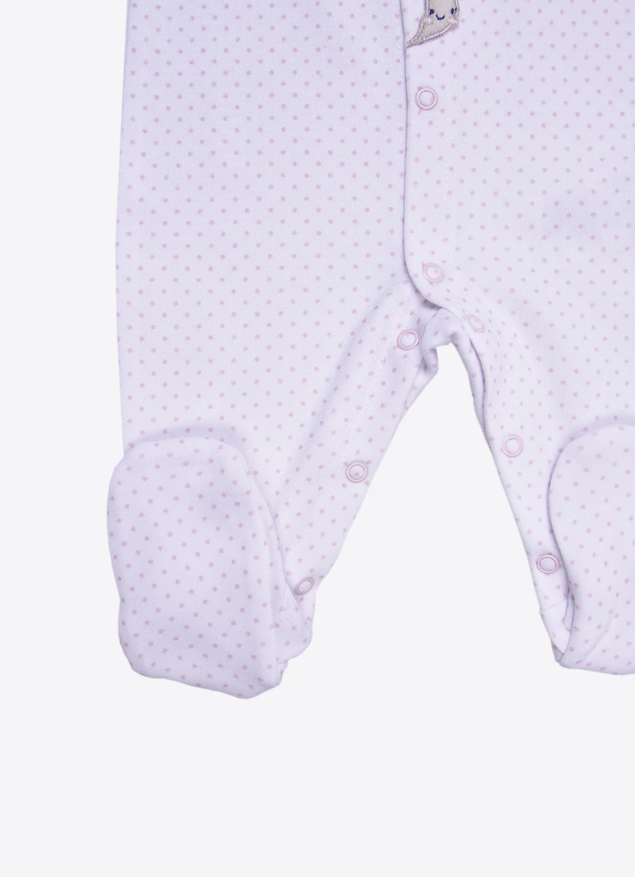 Organic Dreams Dots sovedress med føtter