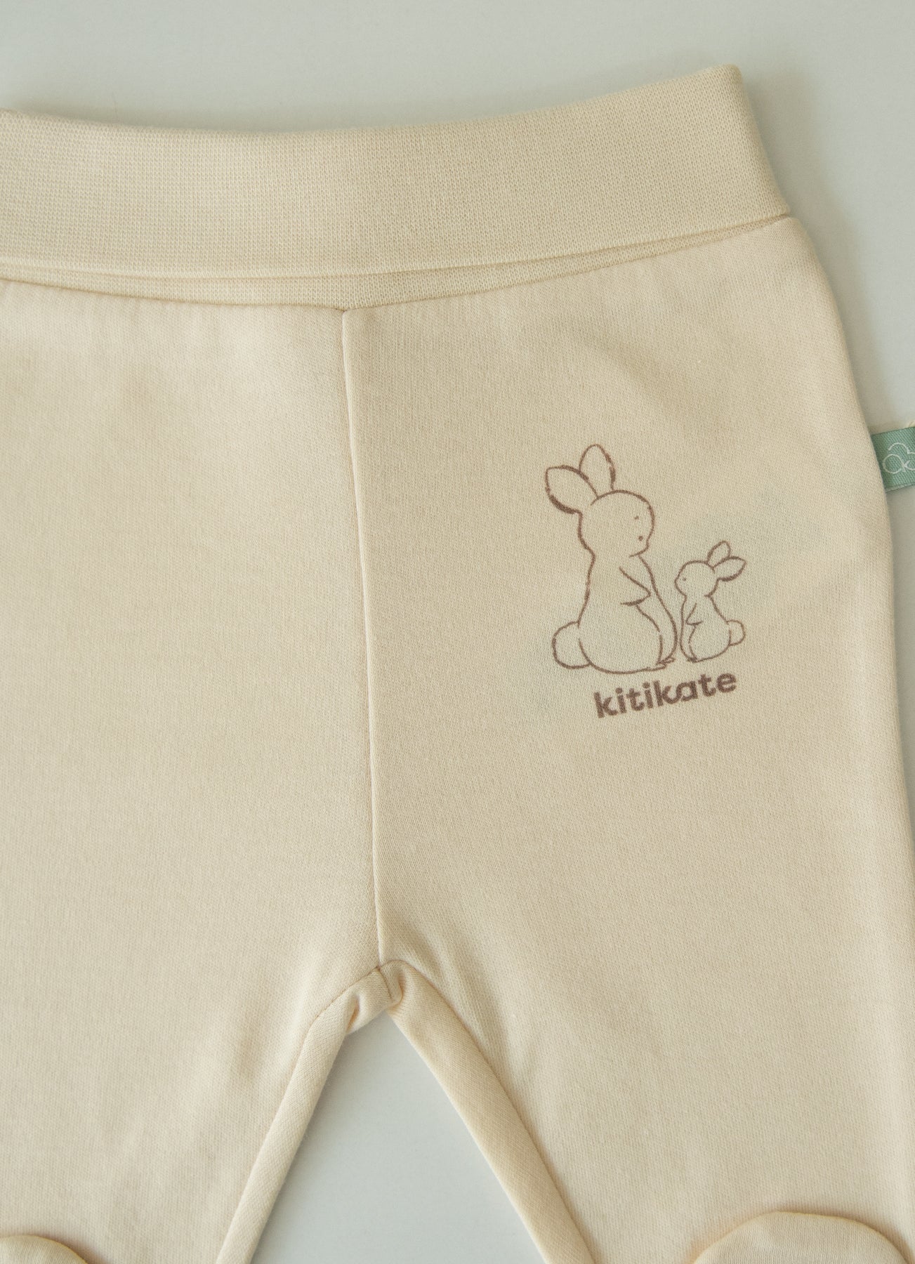 Organic New Basic Booties Bukser - NATURLIG