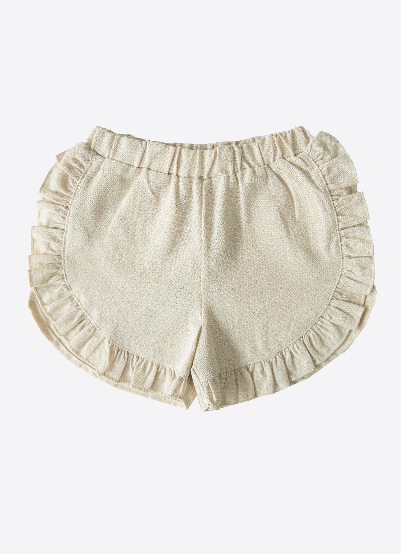 Organisk Belkıs 2-delt sett beige