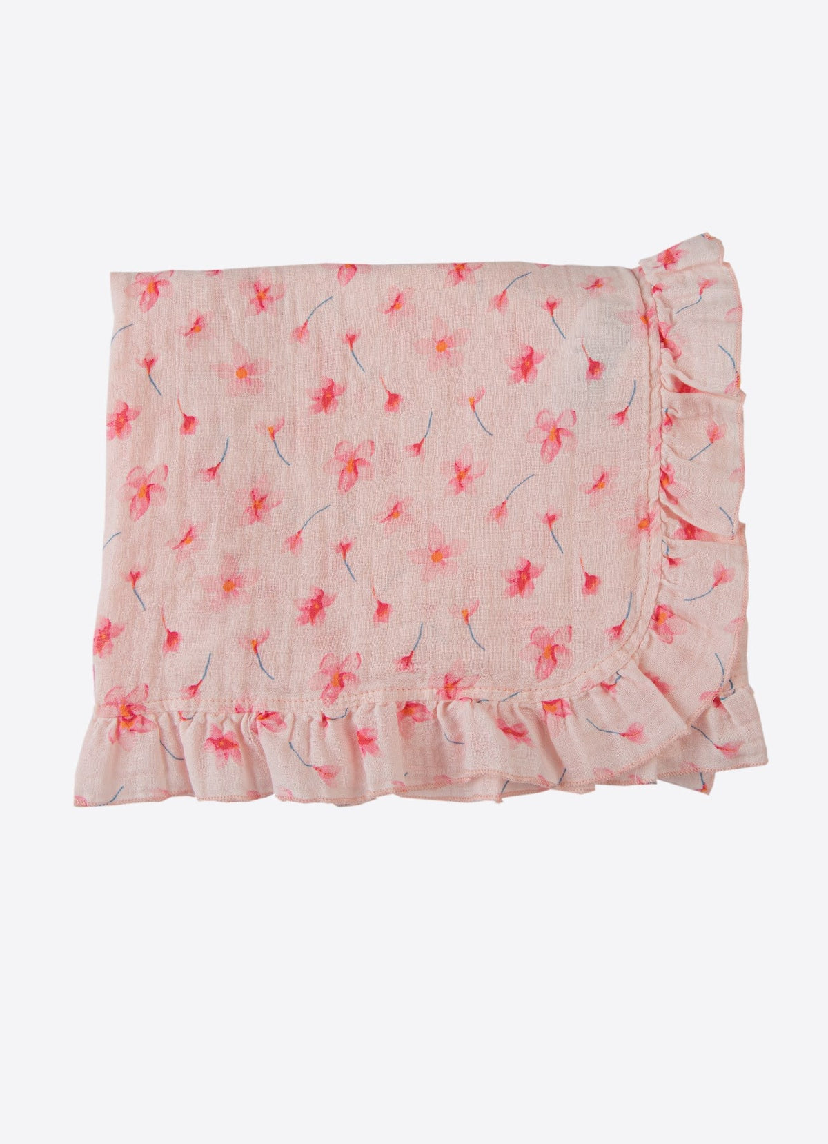 Økologisk Elisa Muslin Teppe Rosa 90* 80
