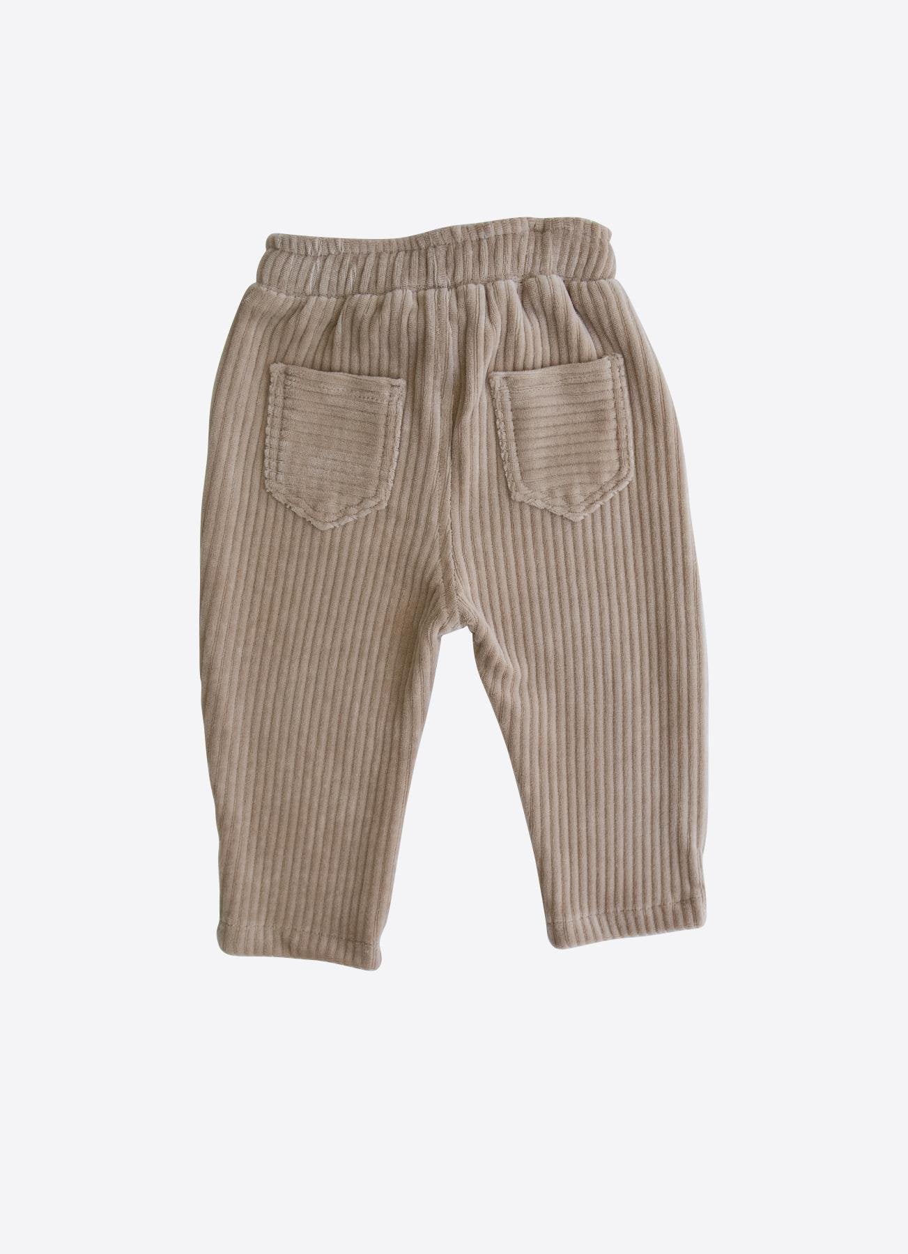 Organisk Elvis 2-delt sett beige