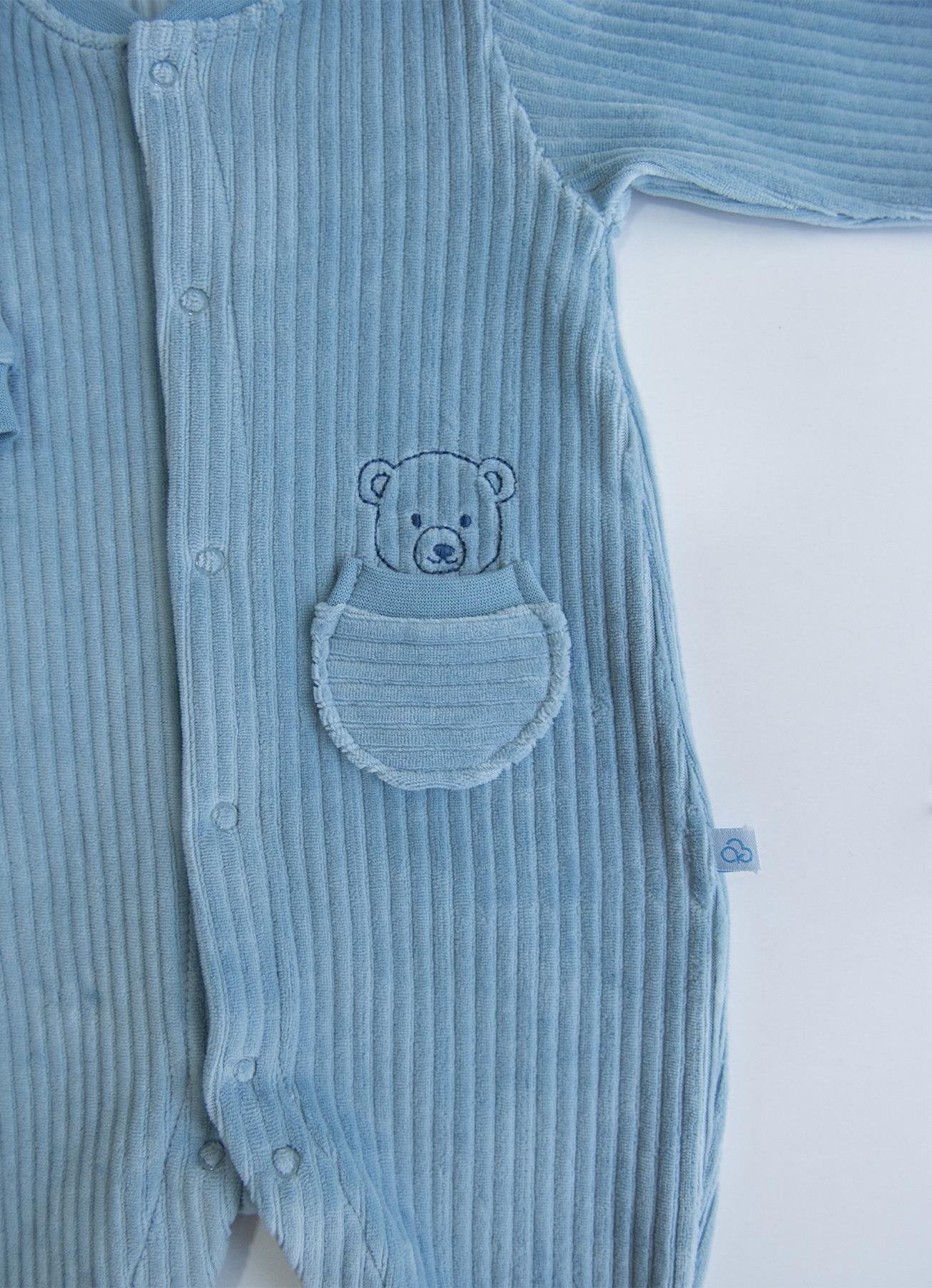 Økologisk Evan Jumpsuit Blå