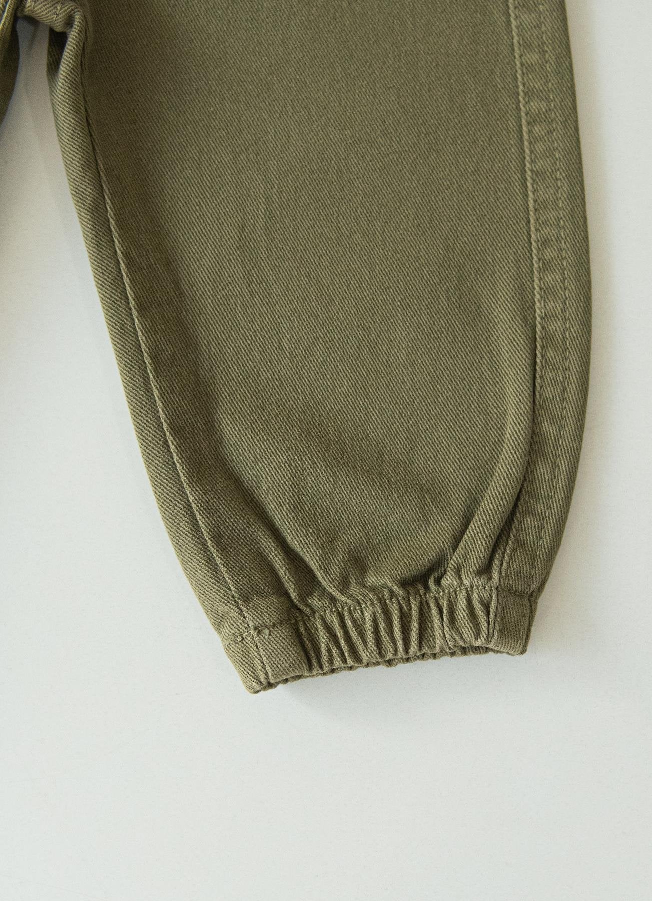 Økologisk Gabardine Babybukser