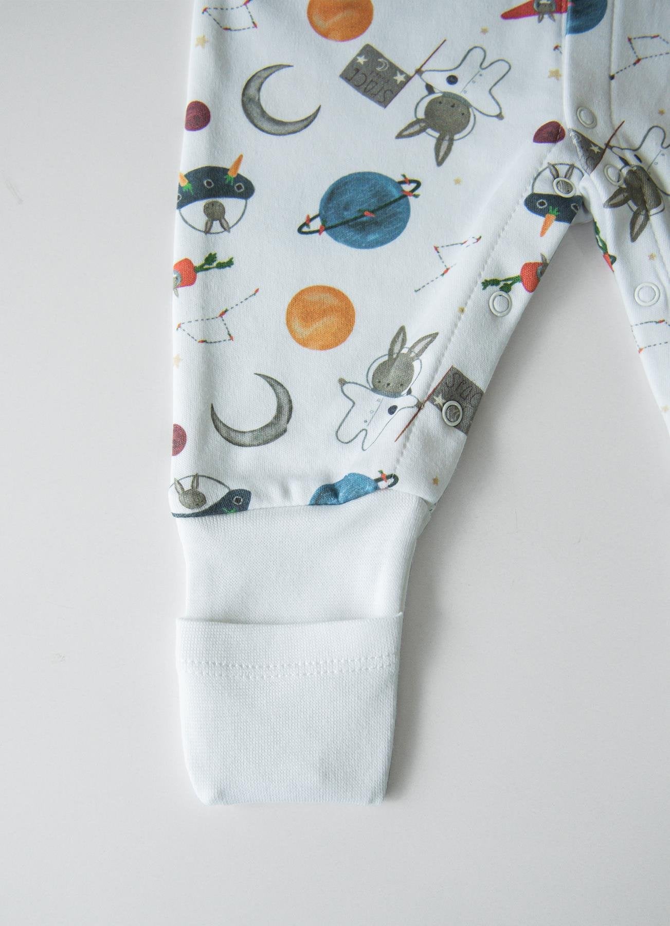 Organisk Galaxy Jumpsuit Hvit