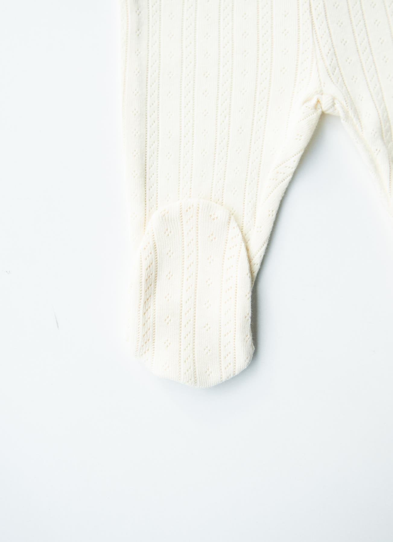 Økologiske Jeremy Footed Pants Natural