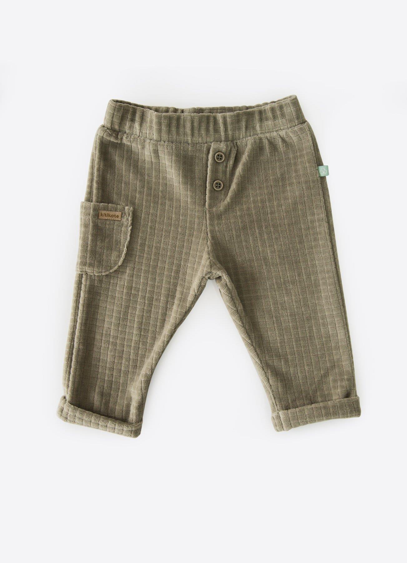 Organic Noty Velvet Bukser - GRØNN