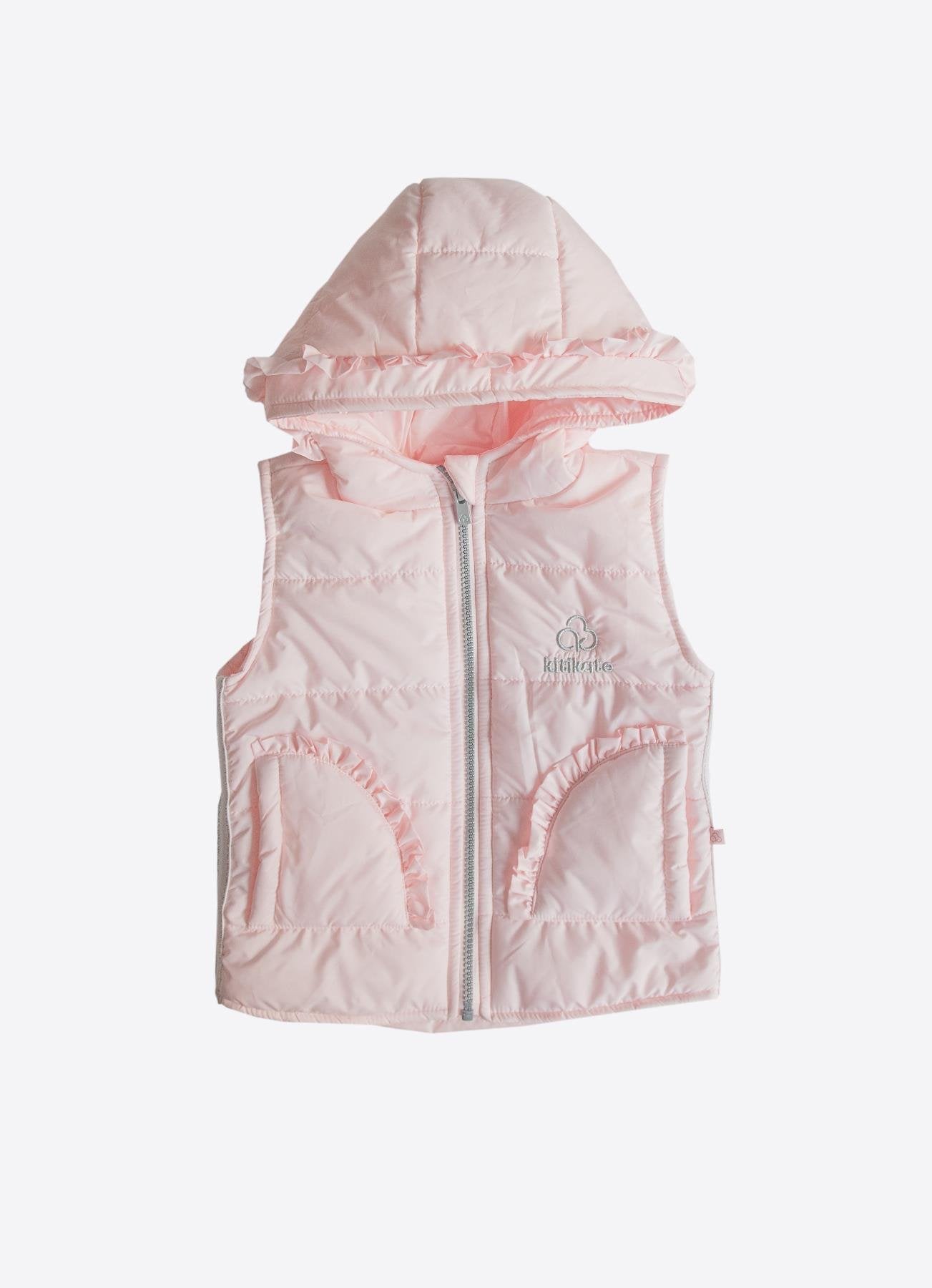 Fløyelsvest rosaAksjekode S60442-ROSA