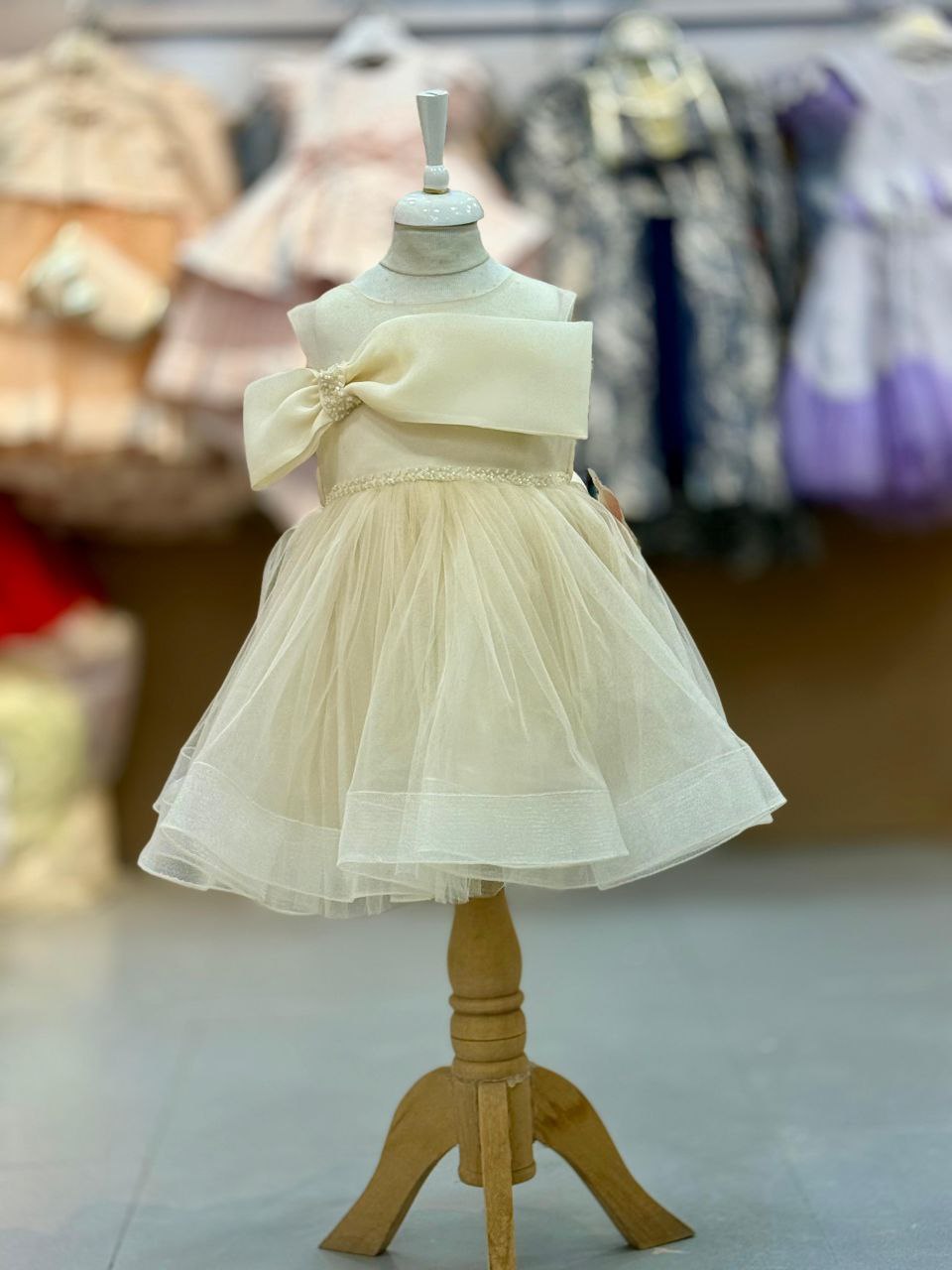 Gold Prinsessa Kjole