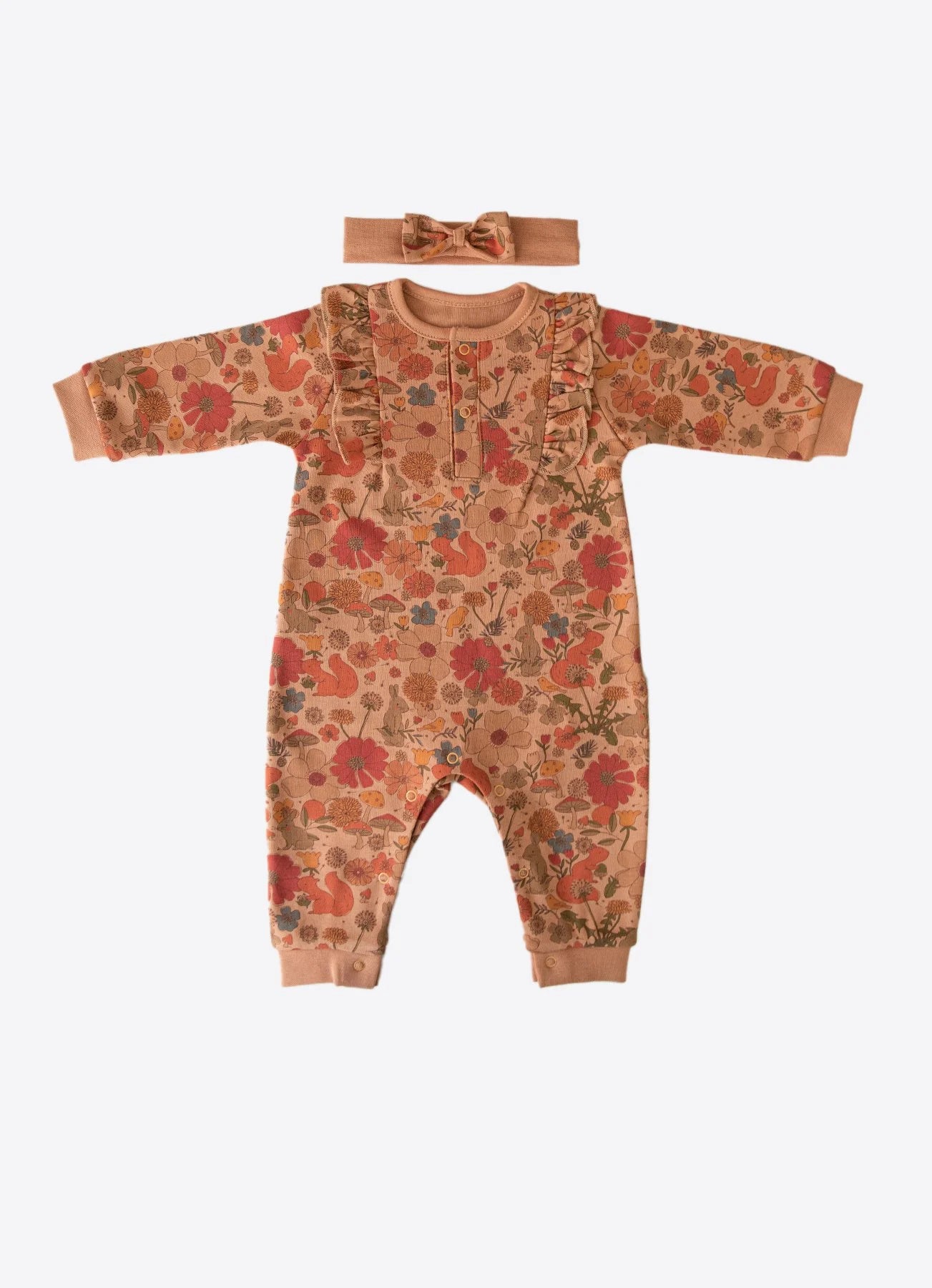 Økologisk Quena Jumpsuit med pannebånd