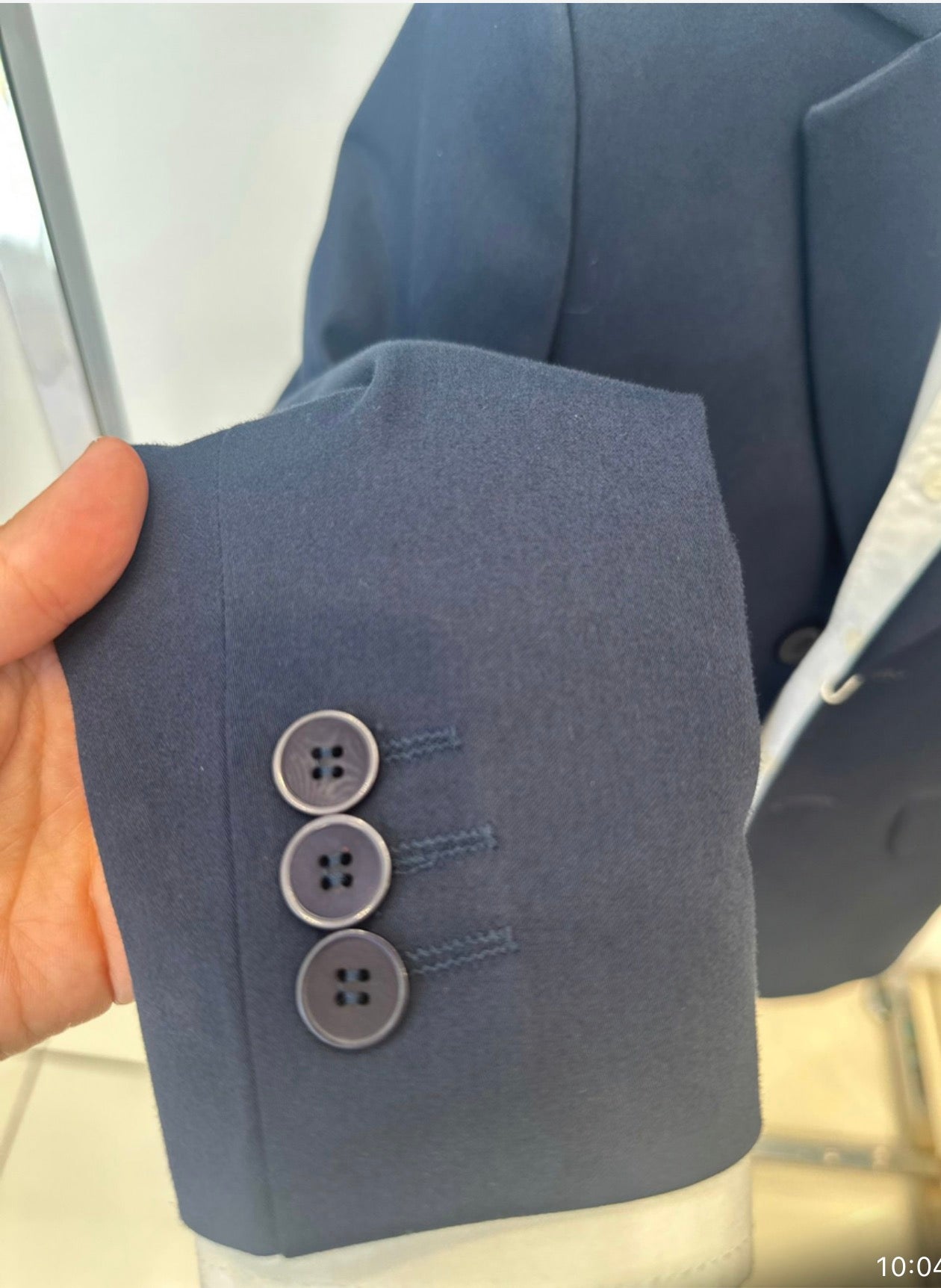 Elegant guttedress – Mørkeblå Classic