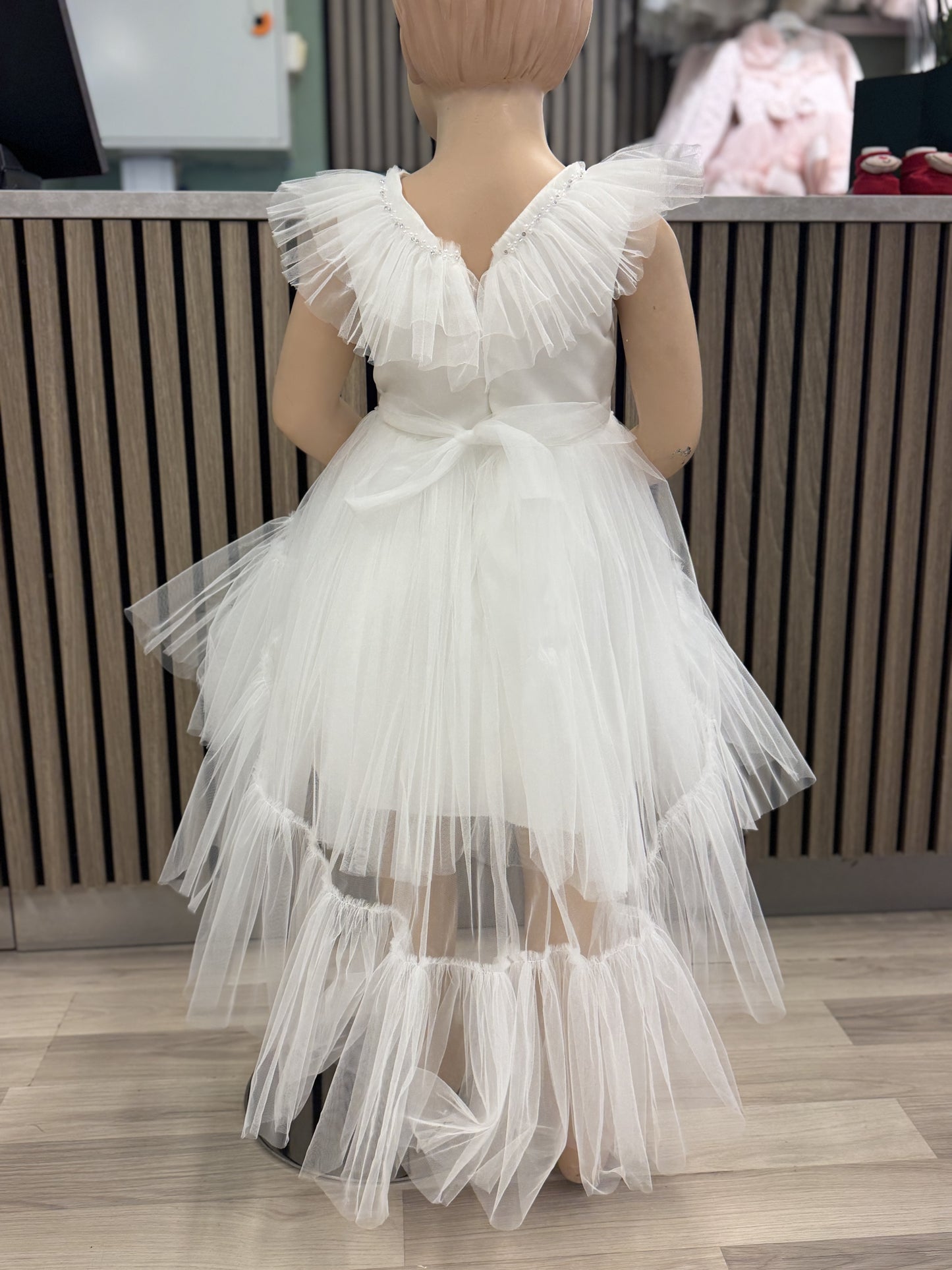 Diamant Prinsessekjole Hvit