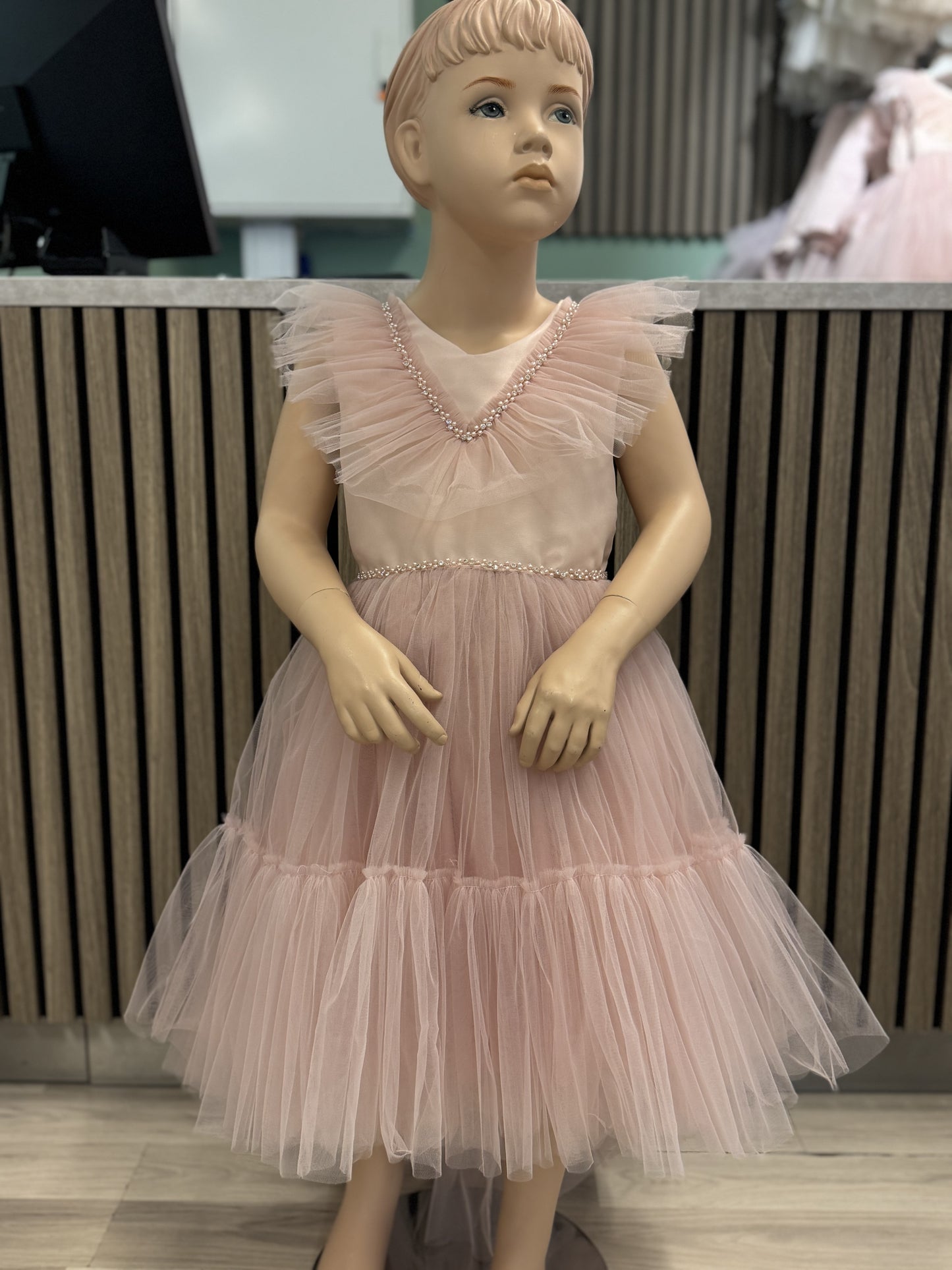 Diamant Prinsessekjole Rosa