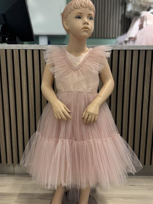 Diamant Prinsessekjole Rosa