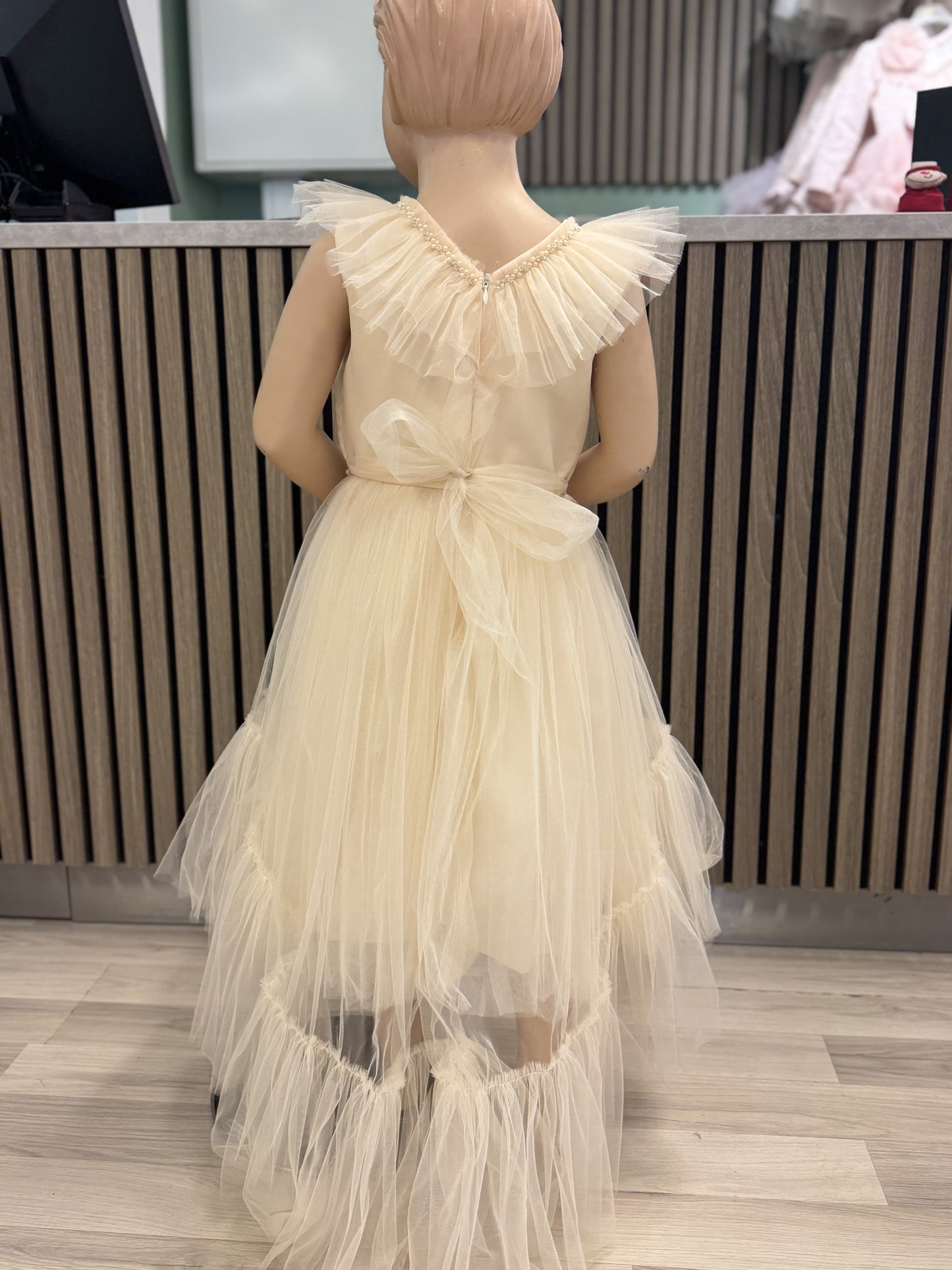 Diamant Prinsessekjole Gul