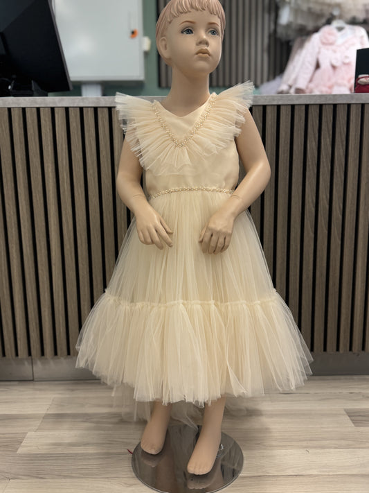 Diamant Prinsessekjole Gul