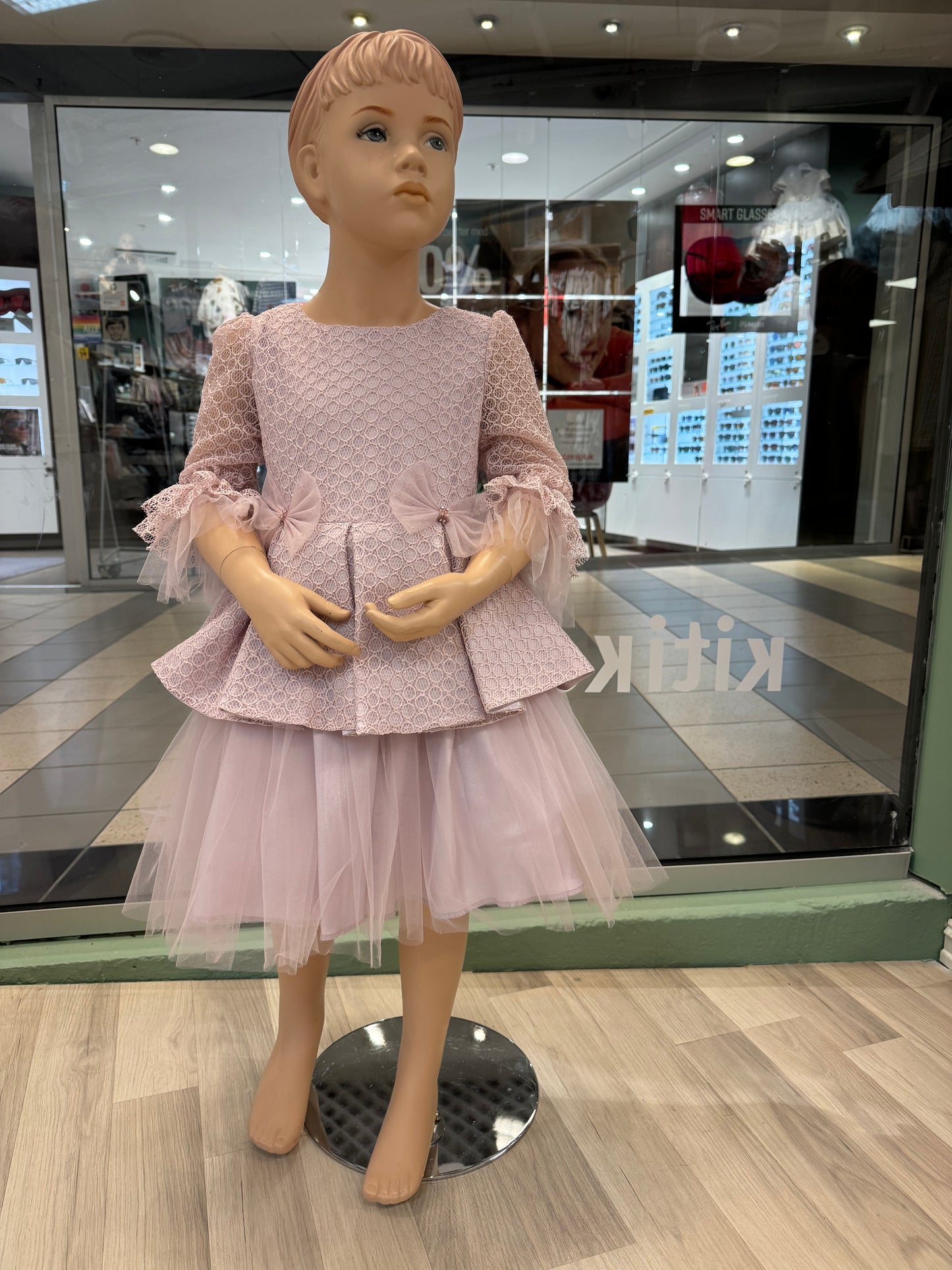 Rosetåke Ballkjole