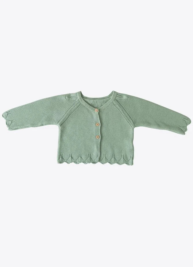 Organic Tina strikket cardigan