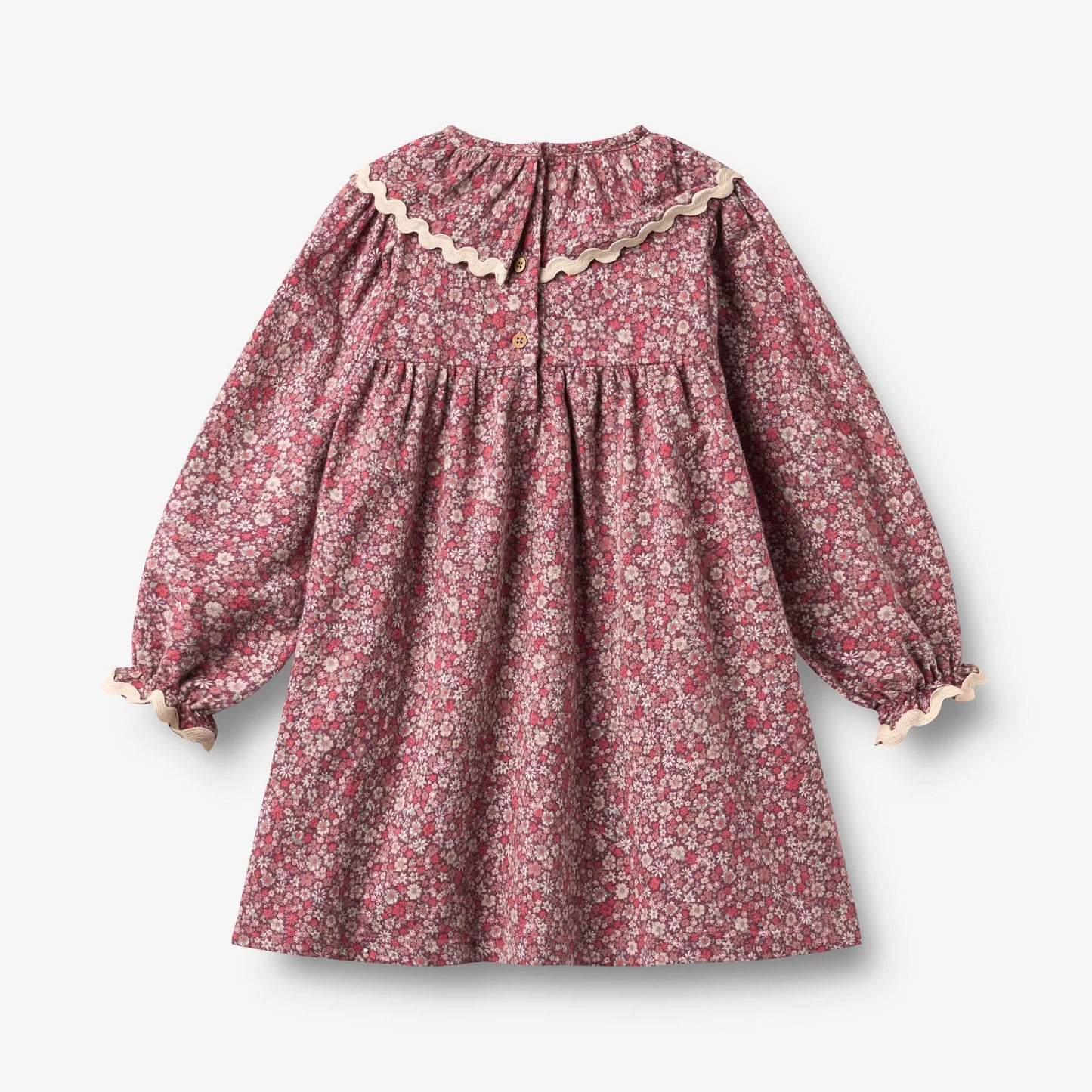 Kjole L/S Krage Elvira wheat