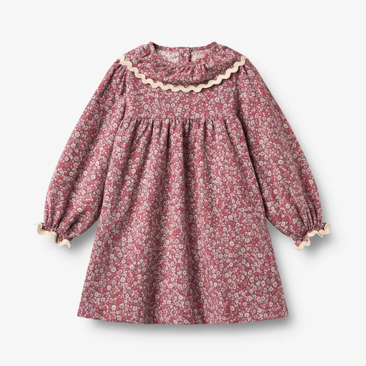 Kjole L/S Krage Elvira wheat