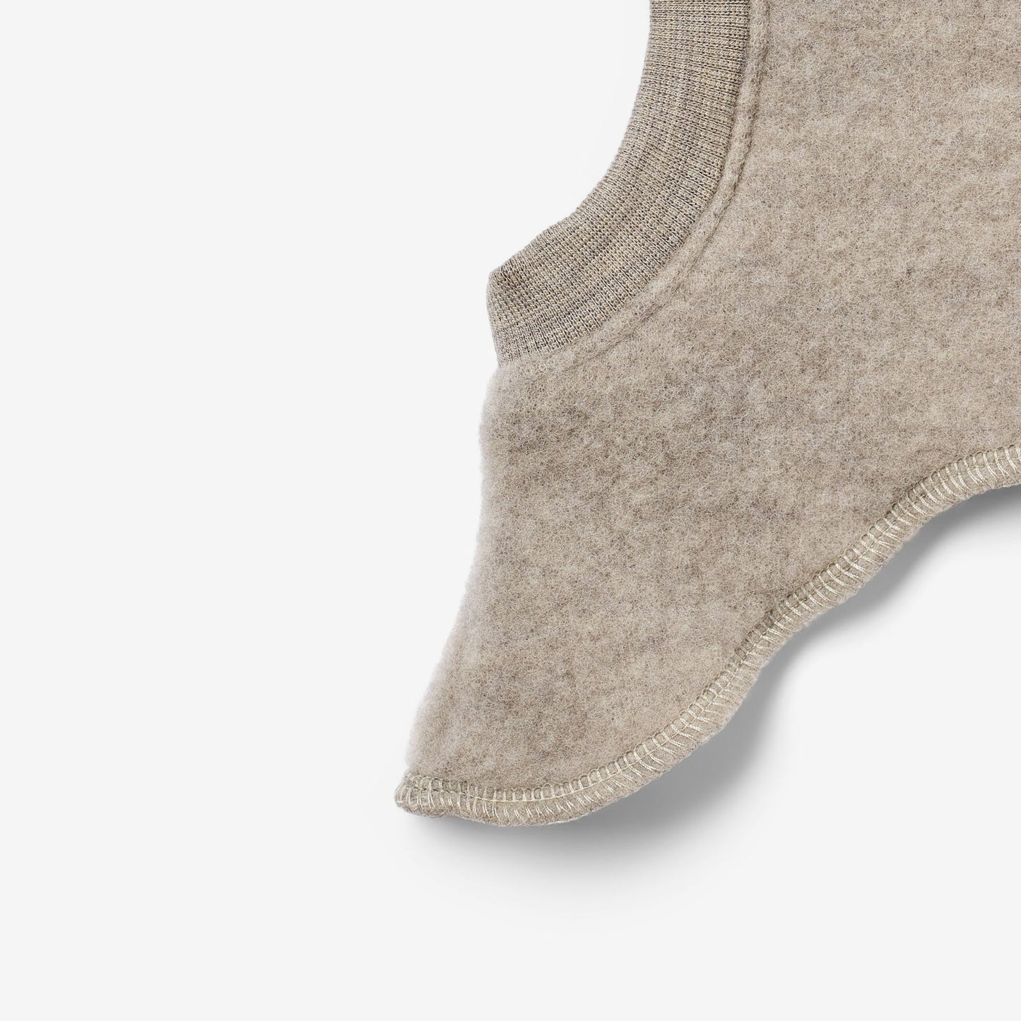 Wool Fleece Balaclava Eli wheat