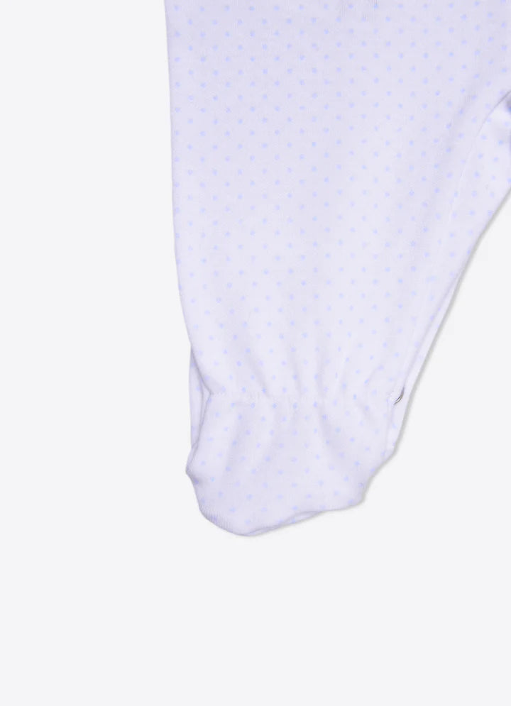 Organic Dreams Dots sovedress med føtter