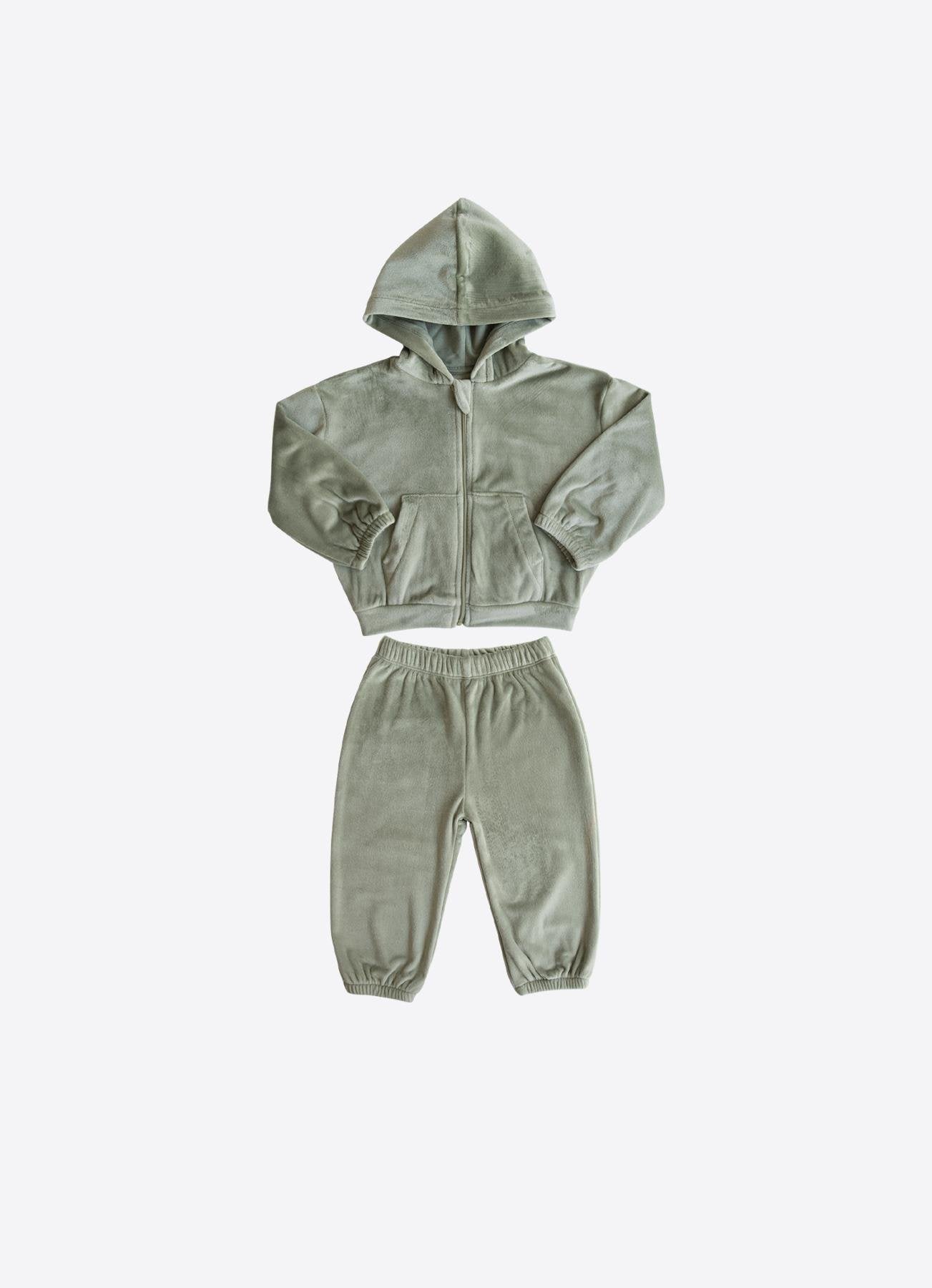 Calva 2-delt sett grønn