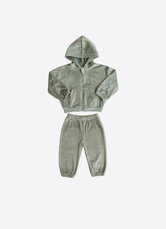 Calva 2-delt sett grønn