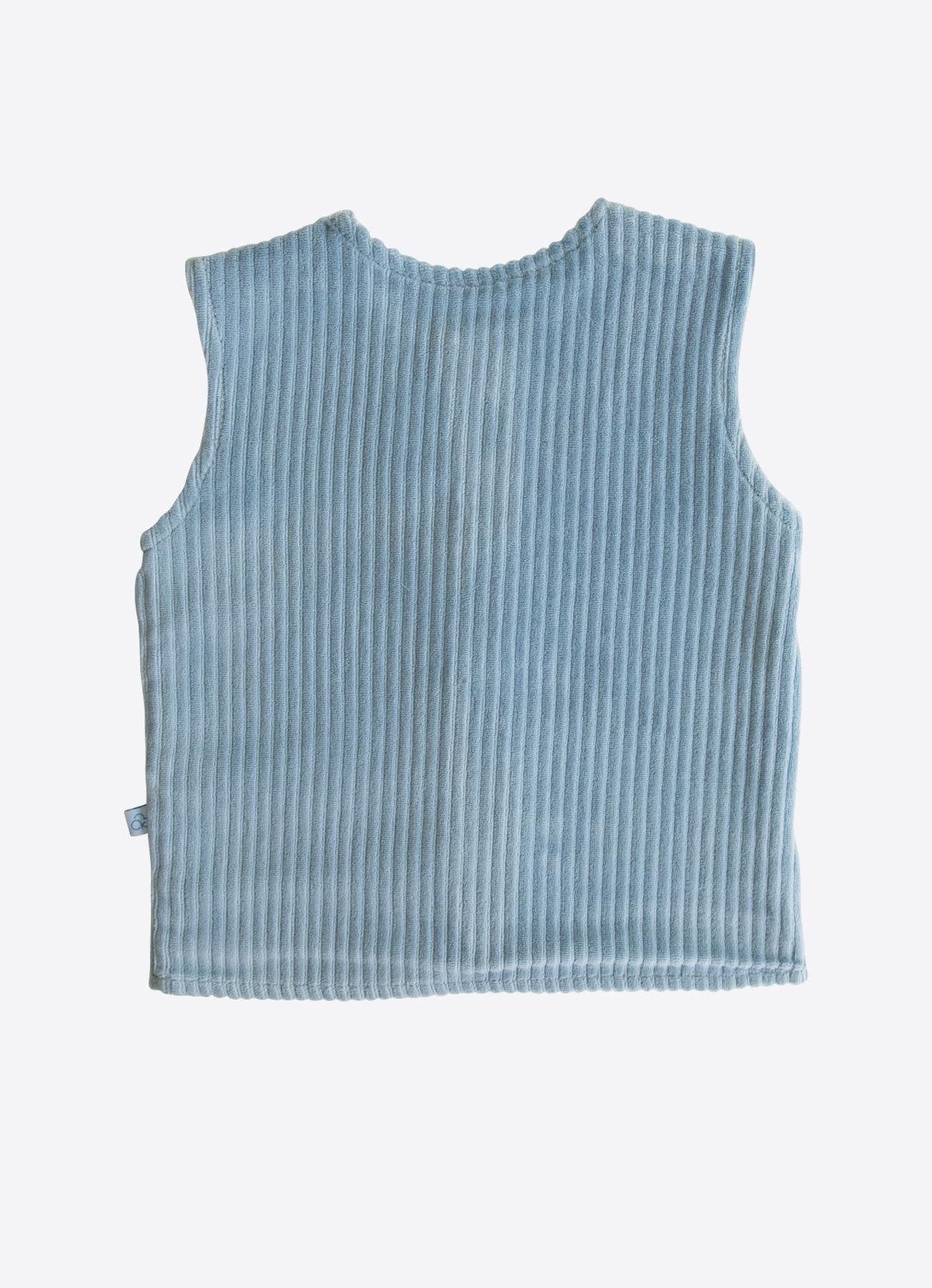 Organisk Dosse Vest Blå