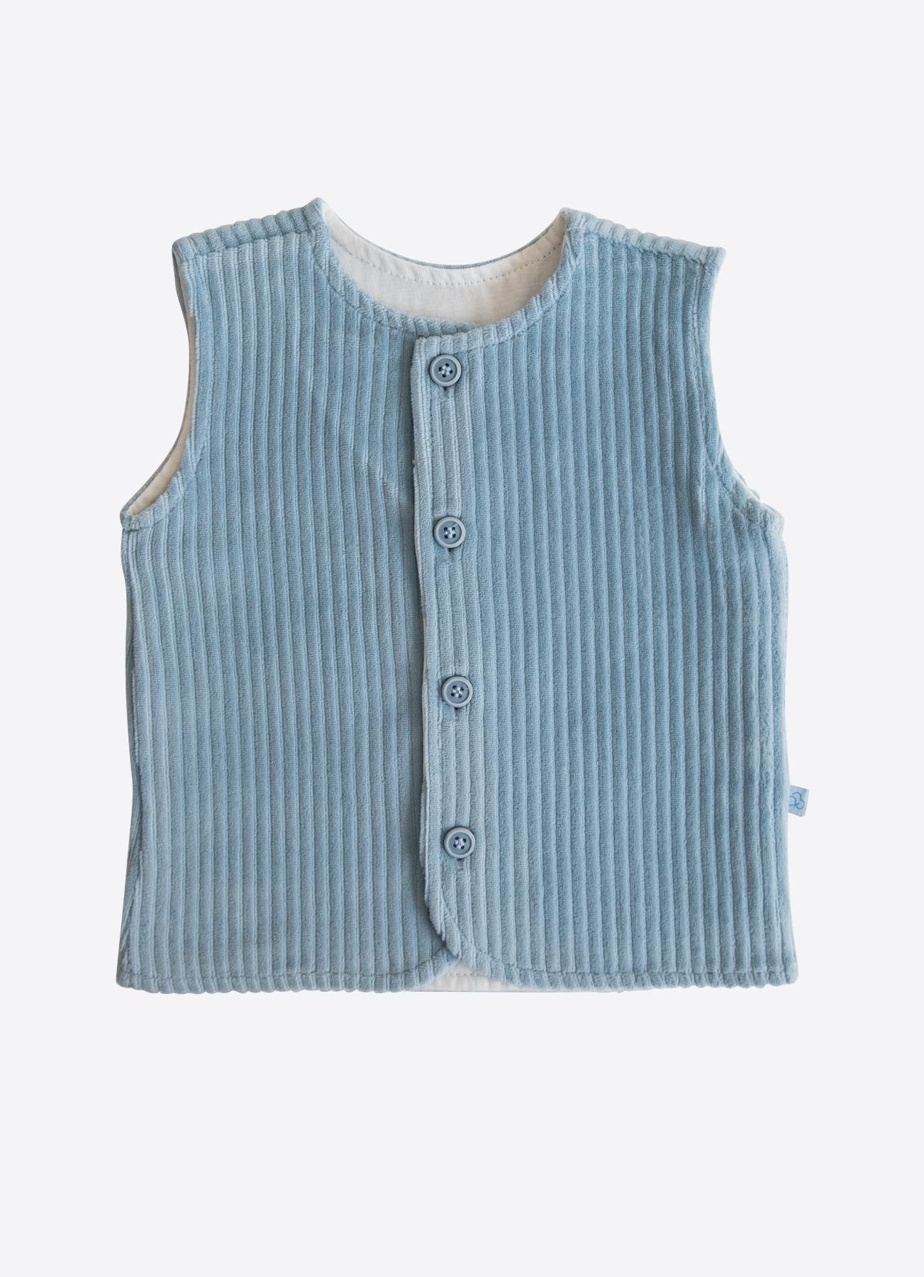 Organisk Dosse Vest Blå