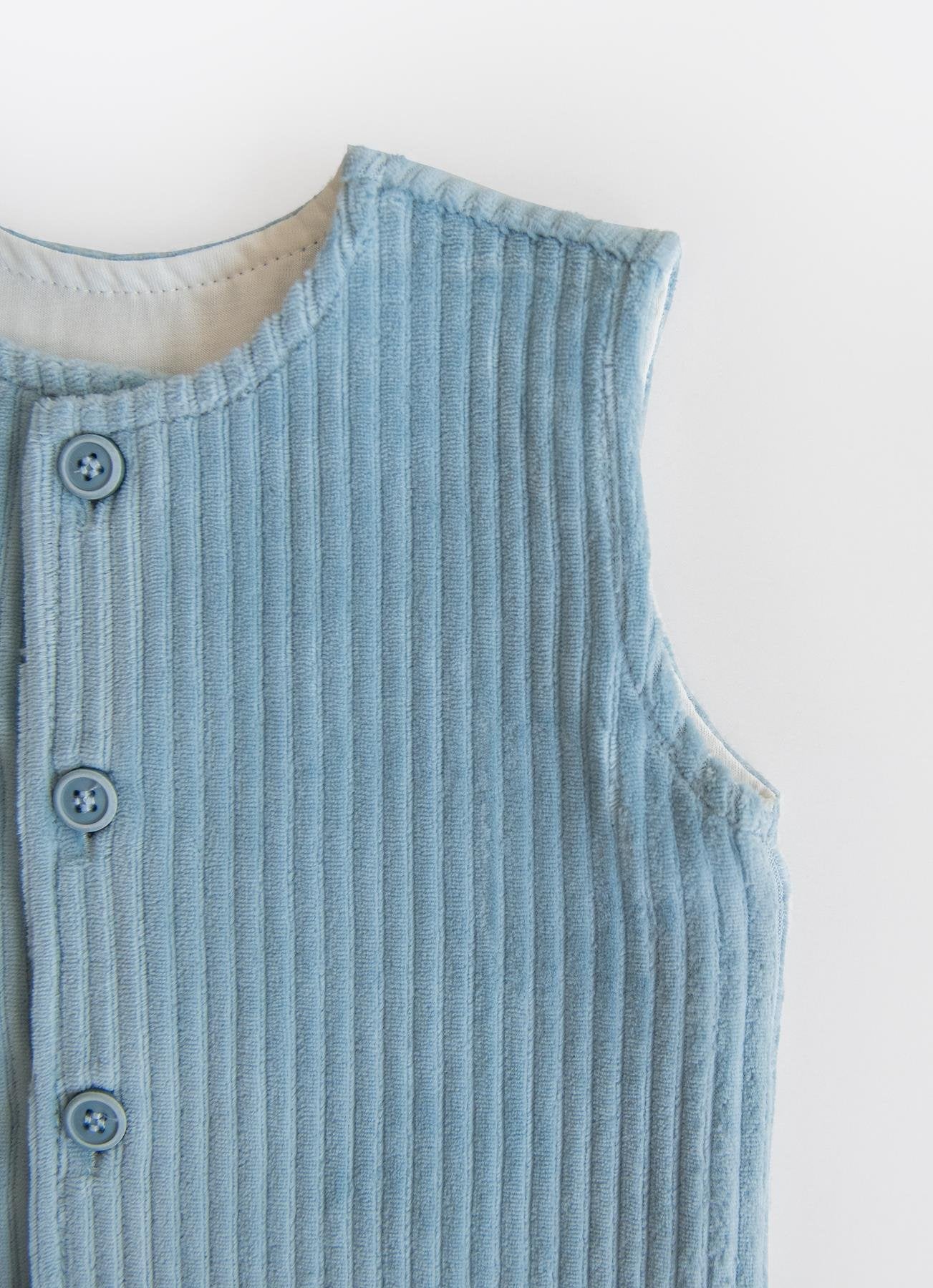 Organisk Dosse Vest Blå