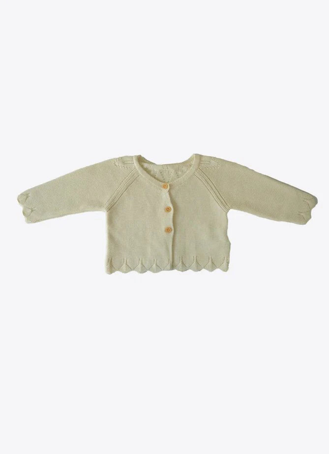 Organic Tina strikket cardigan