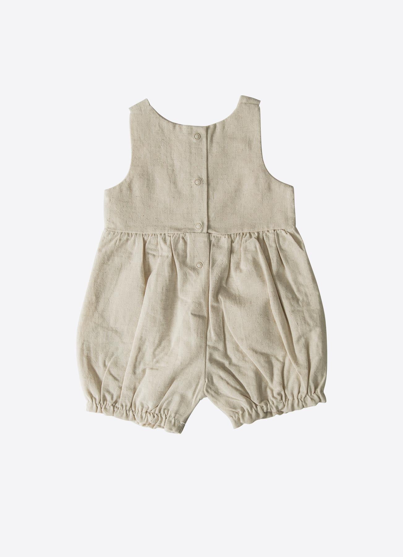 Ginger Hat Shorts Overall Beige