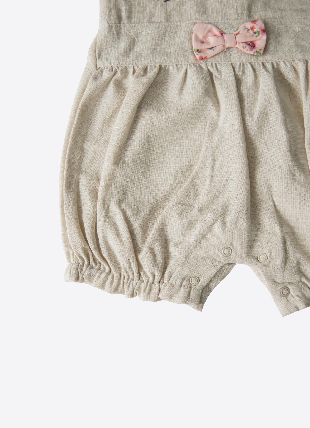 Ginger Hat Shorts Overall Beige