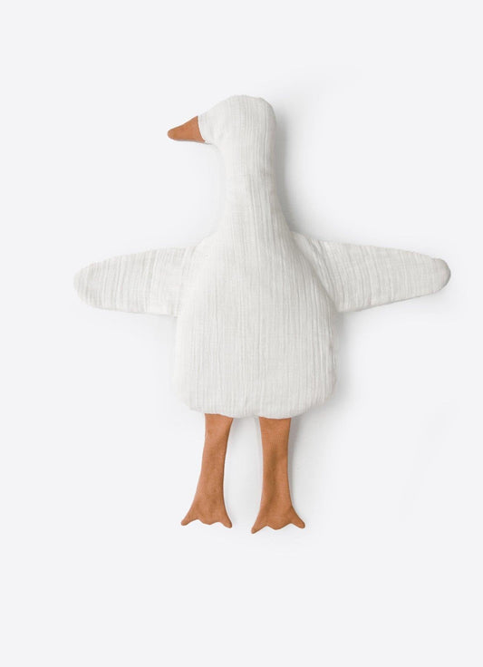Morton Duck Sleeping Companion Stor Størrelse - 44*53 CM - HVIT