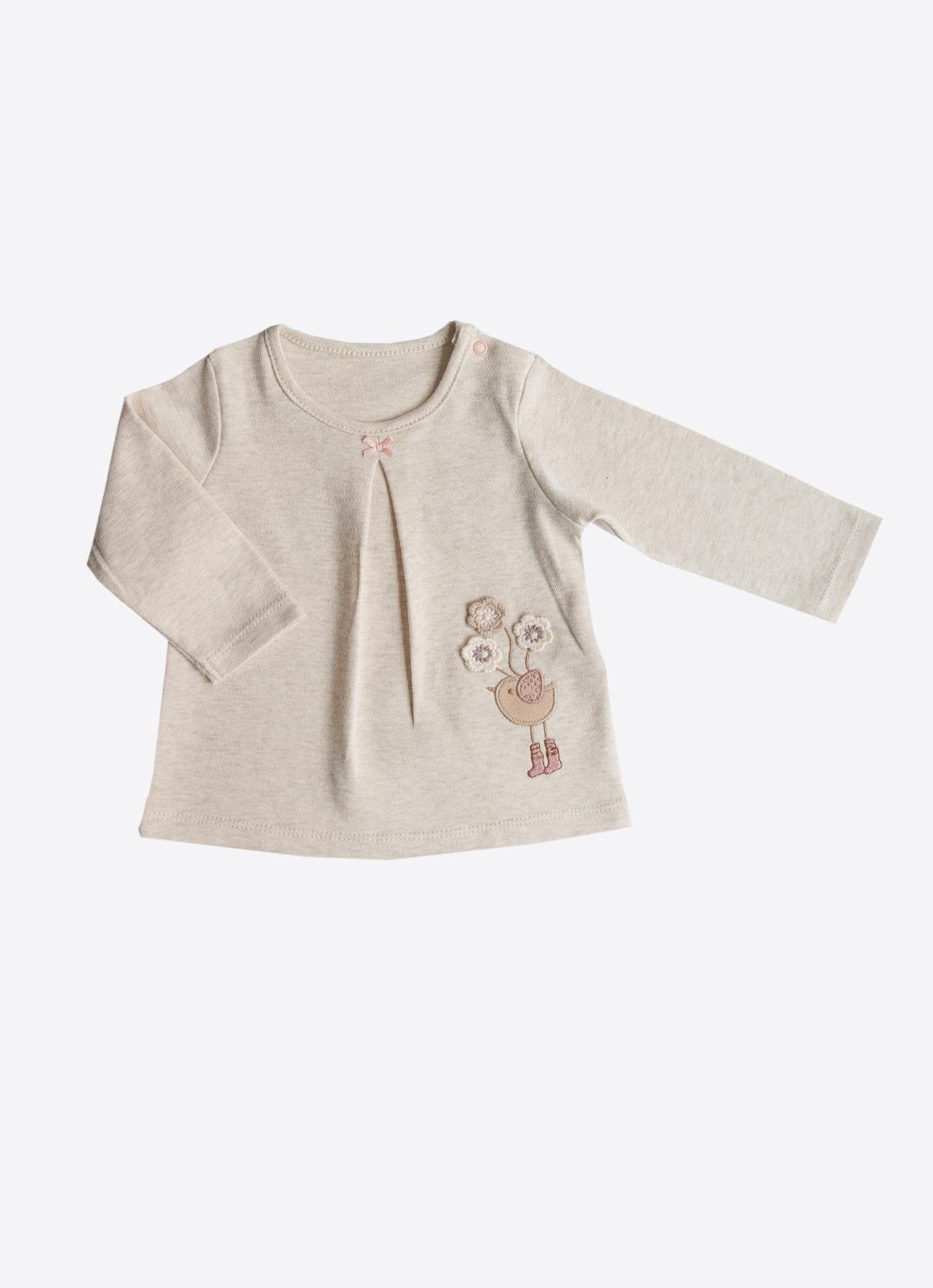 Organisk Ashy 2-delt sett rosa (S60463-ROSA)