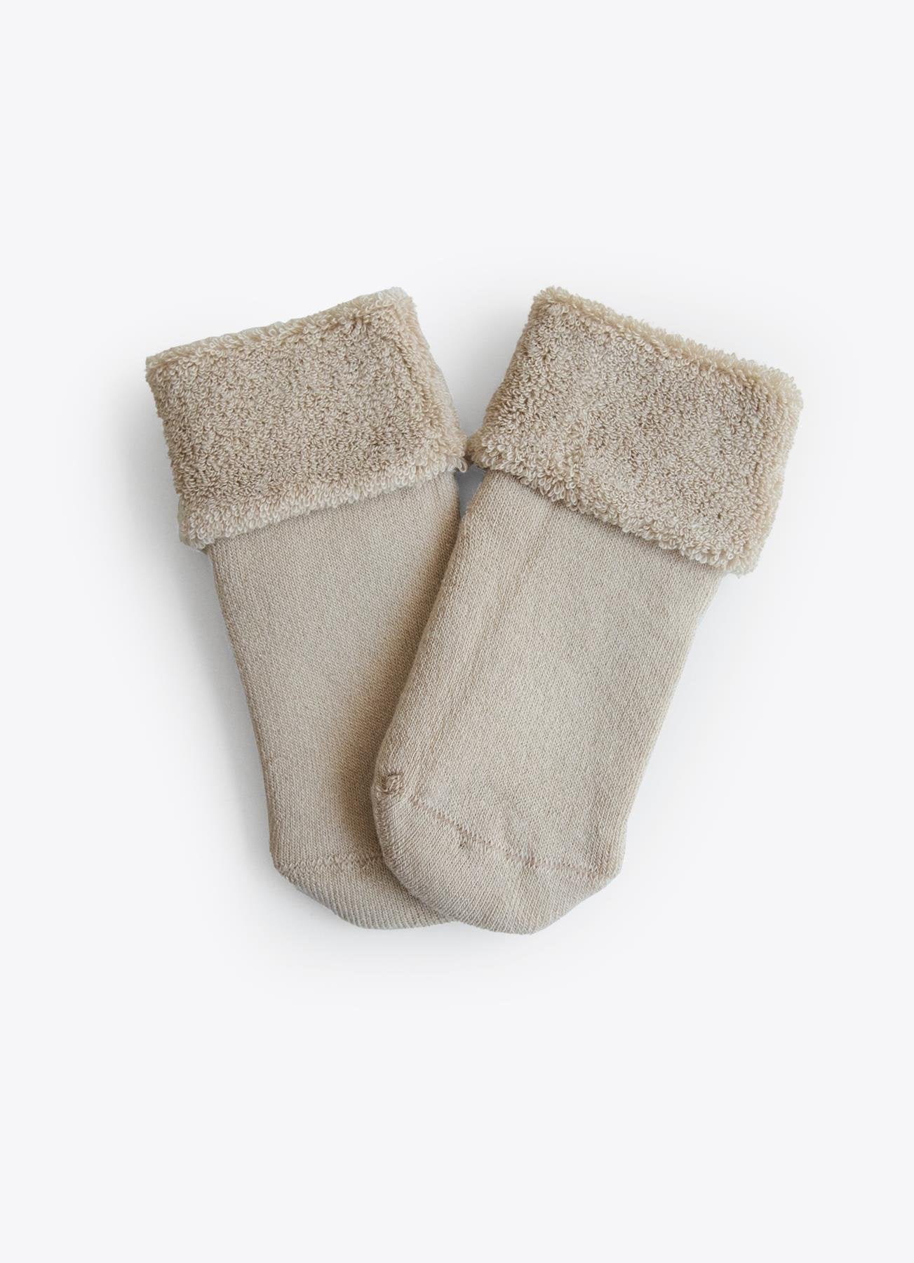 Økologiske Basic 3-pakning Frottésokker Brune