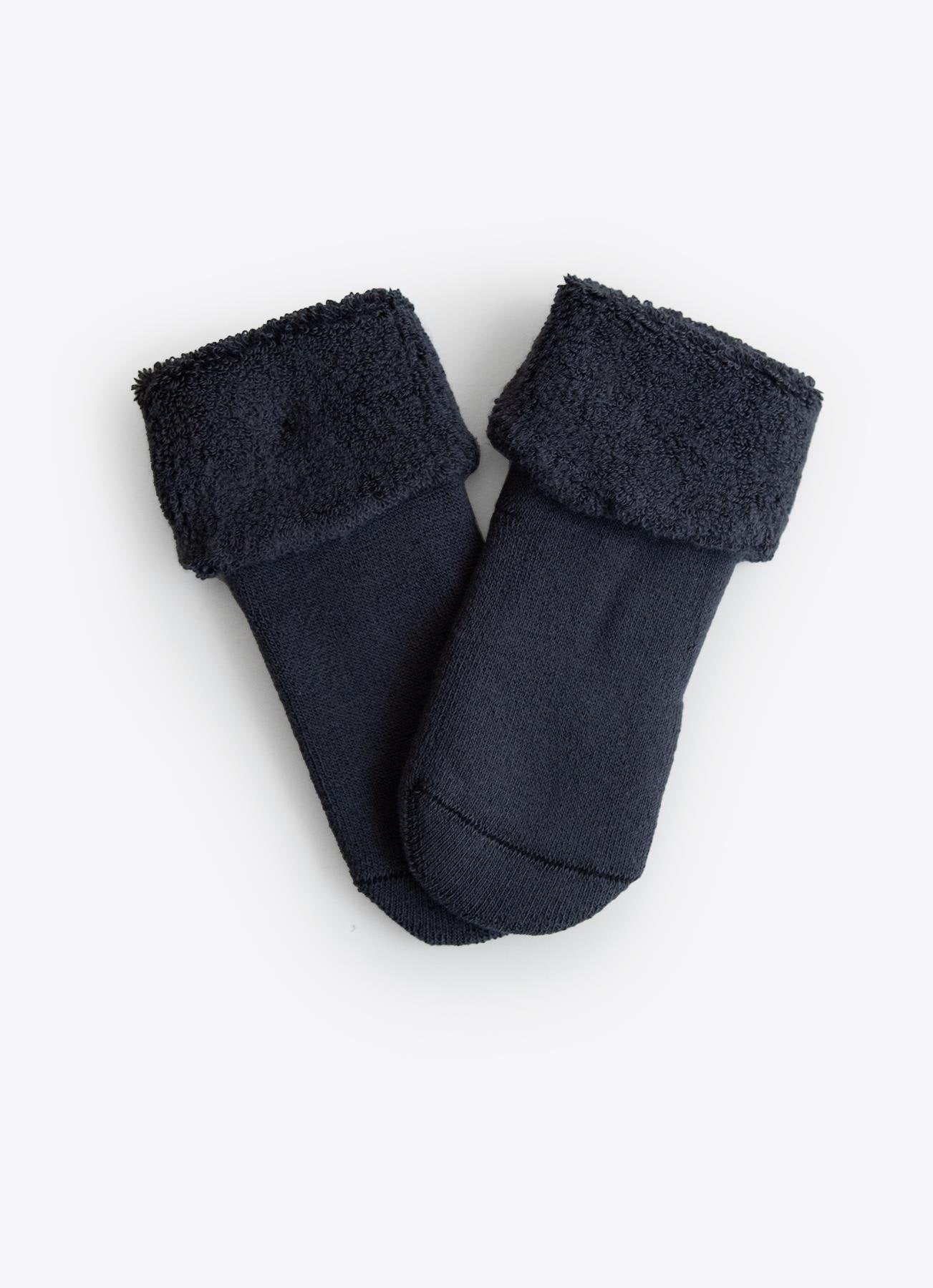 Økologiske Basic 3-pakning Frottésokker Brune