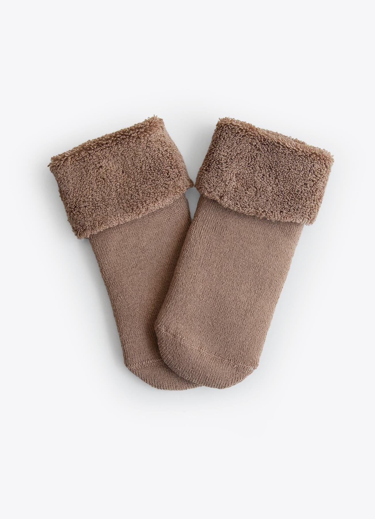 Økologiske Basic 3-pakning Frottésokker Brune