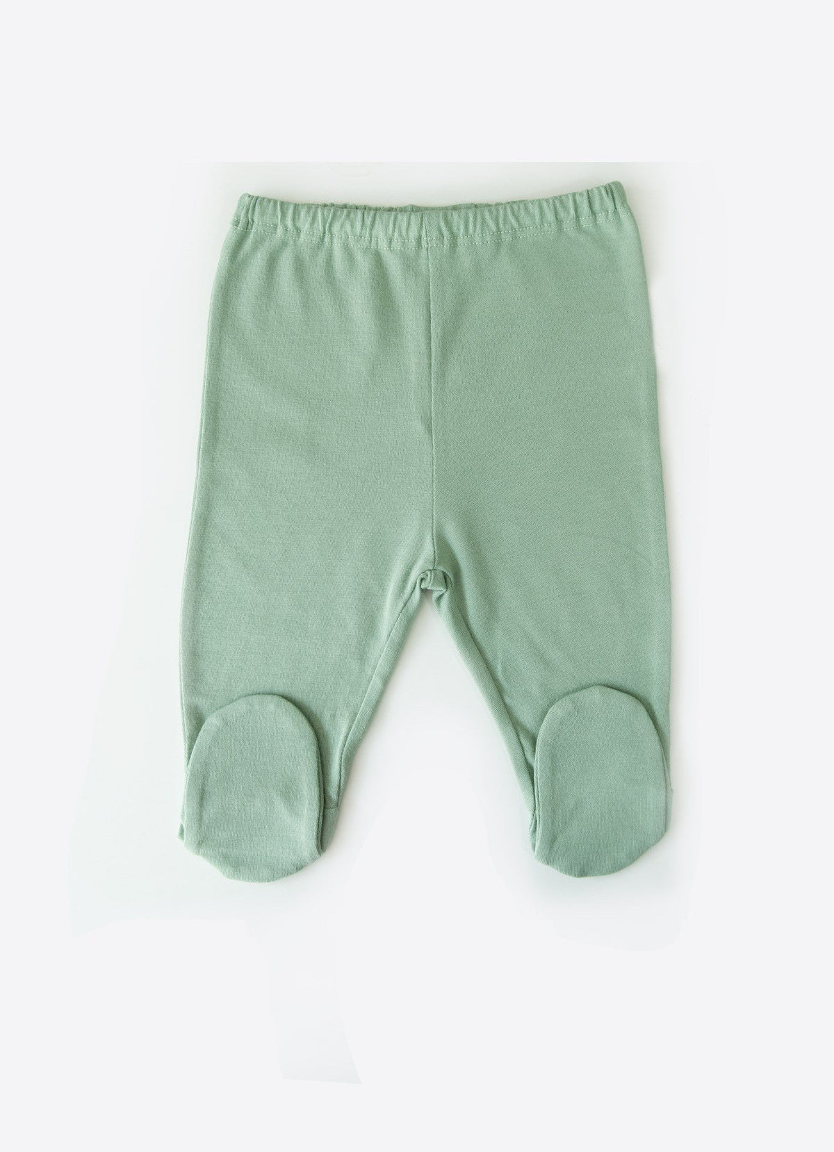 Økologisk Big Bear 5-delt babybodysett naturgrønn
