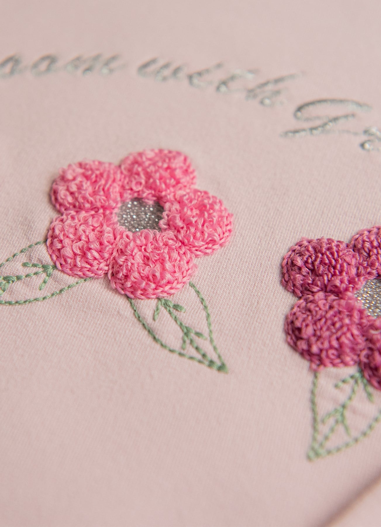 Organic Bloom 2-delt sett rosa S60620