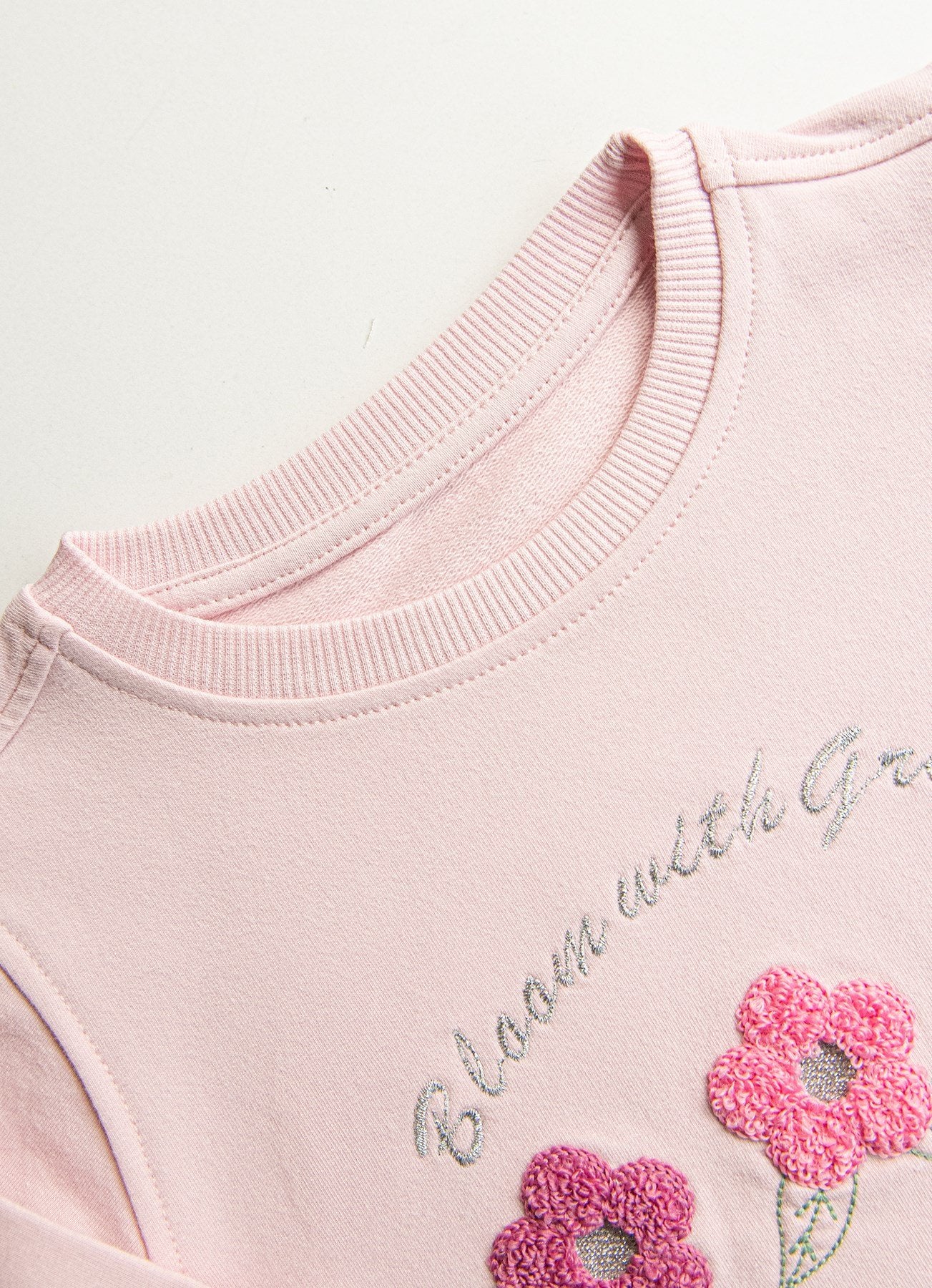 Organic Bloom 2-delt sett rosa S60620