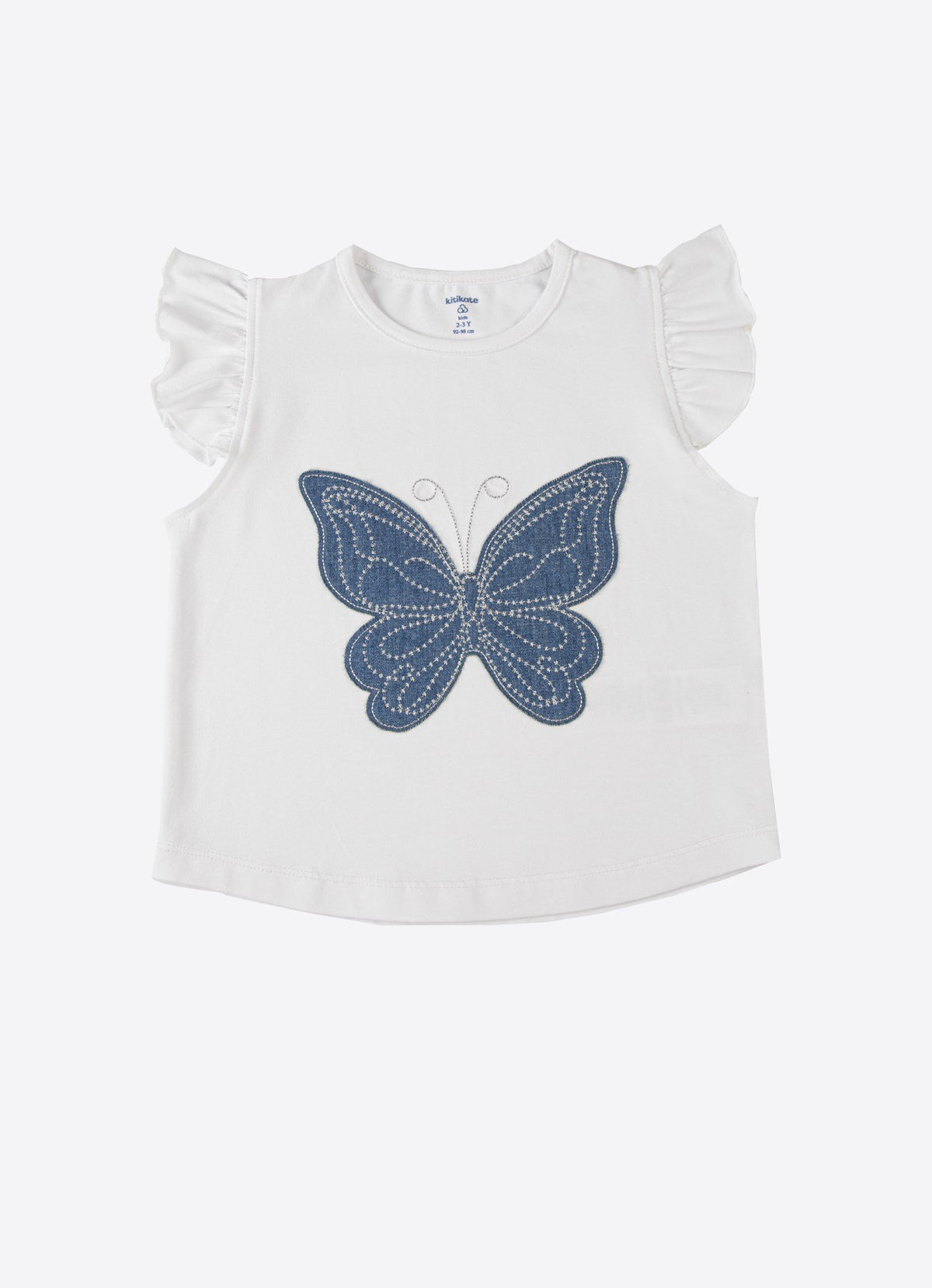 Økologisk Butterly T-skjorte Hvit