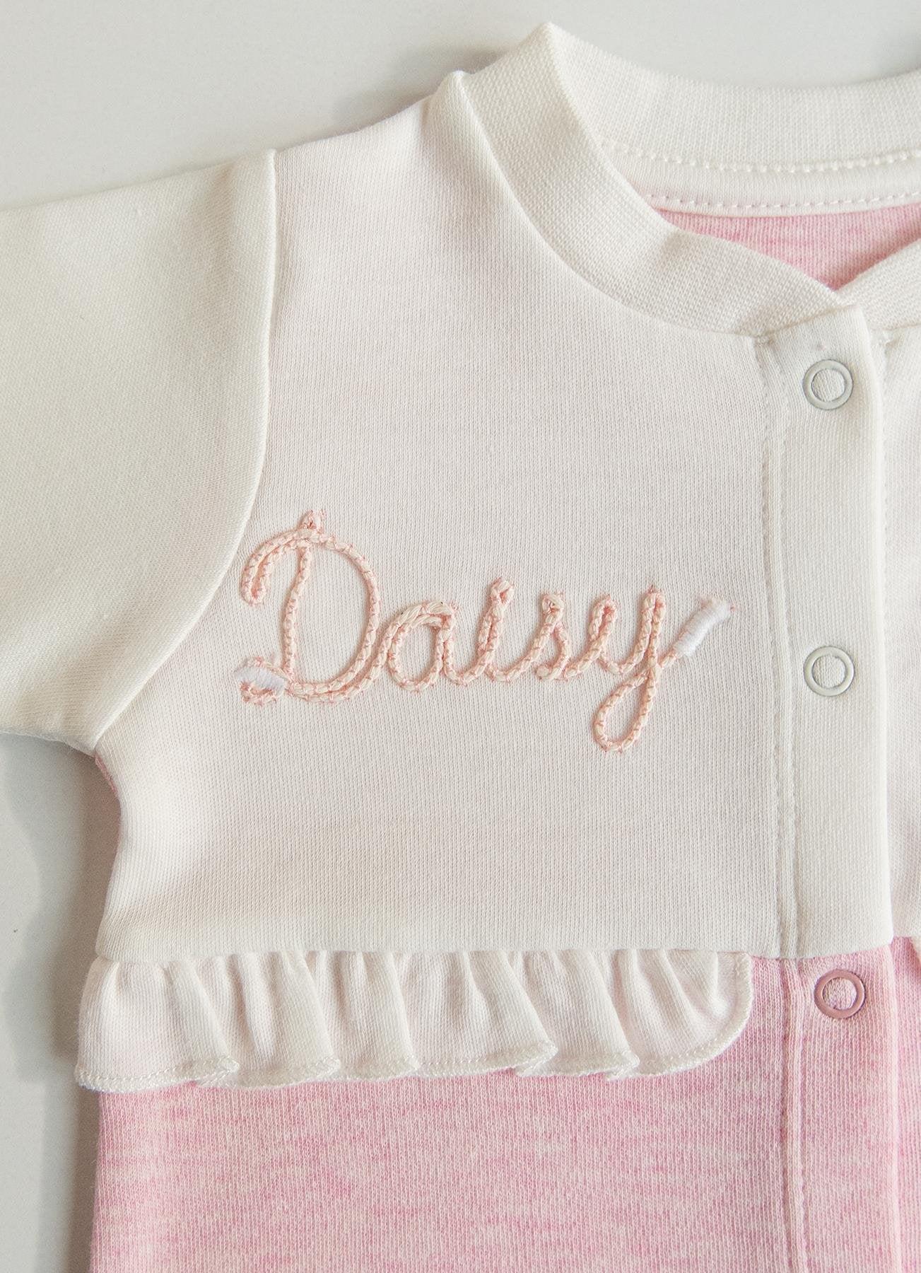 Organic Daisy Days Boots Jumpsuit Rosa S60557-ROSA