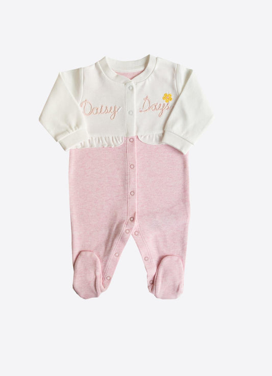 Organic Daisy Days Boots Jumpsuit Rosa S60557-ROSA
