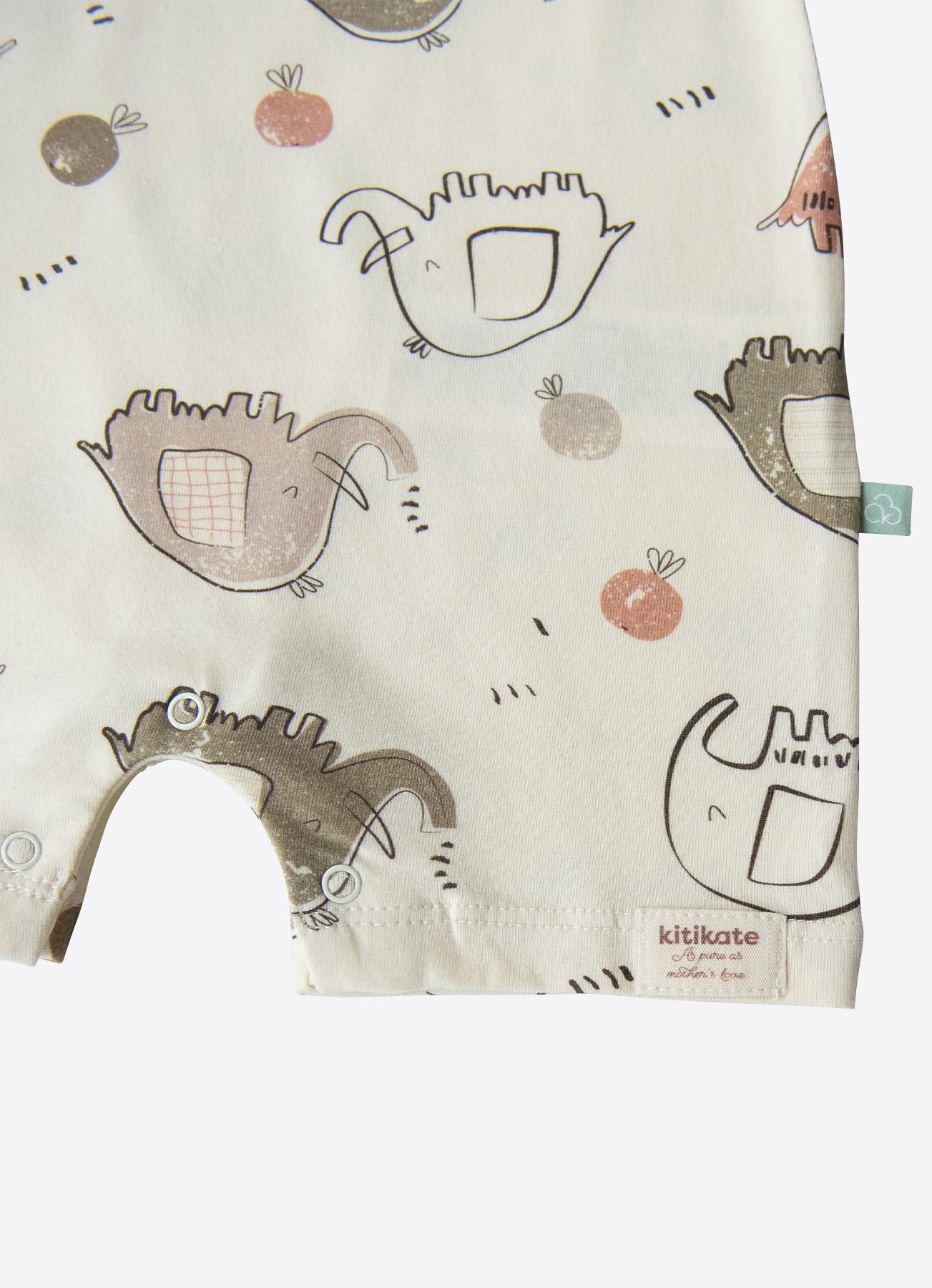 Økologiske Diego Shorts Overalls Naturfarget